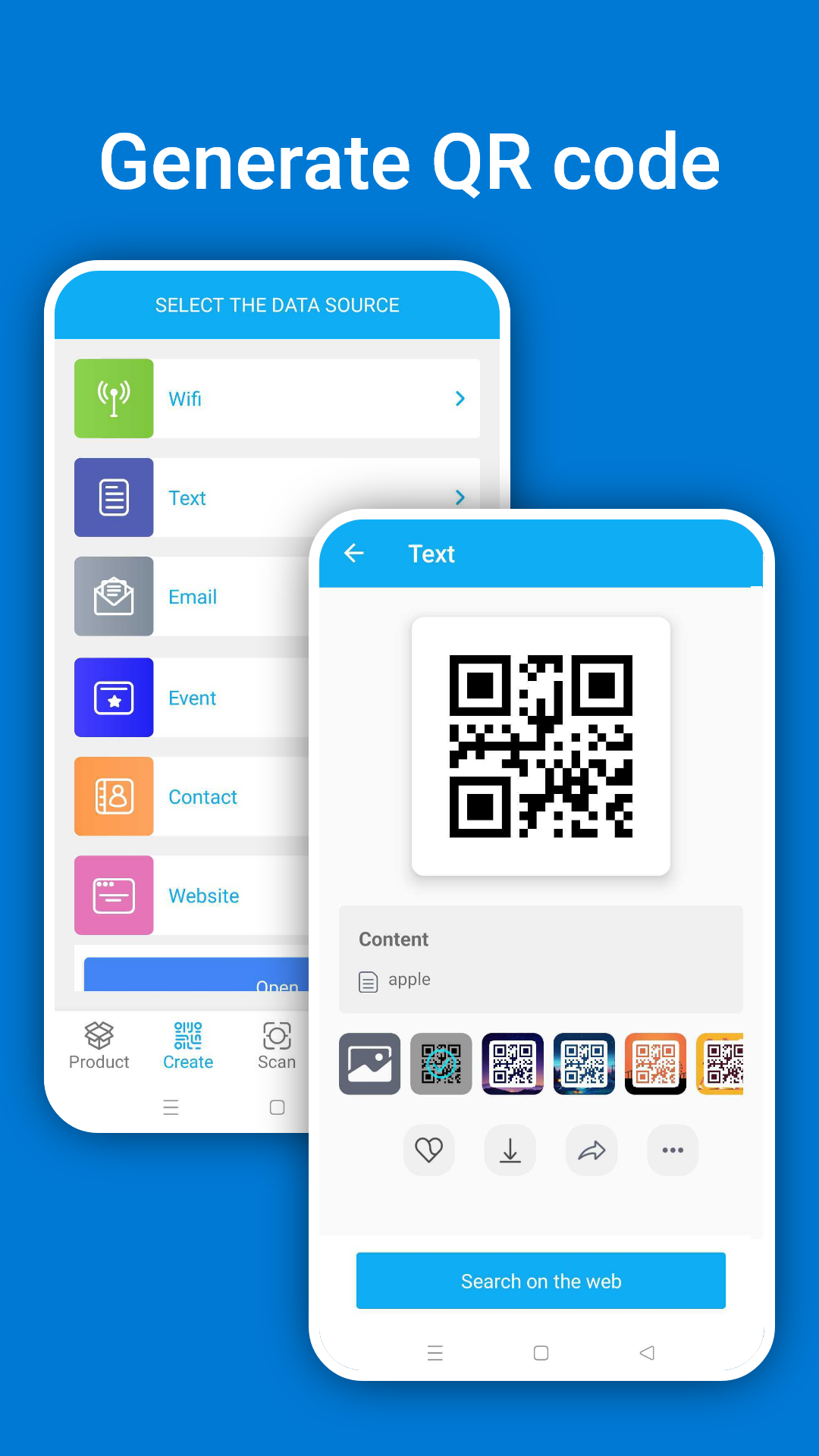 اسکرین شات 5 برنامه QRCode Reader: Barcode Scanner