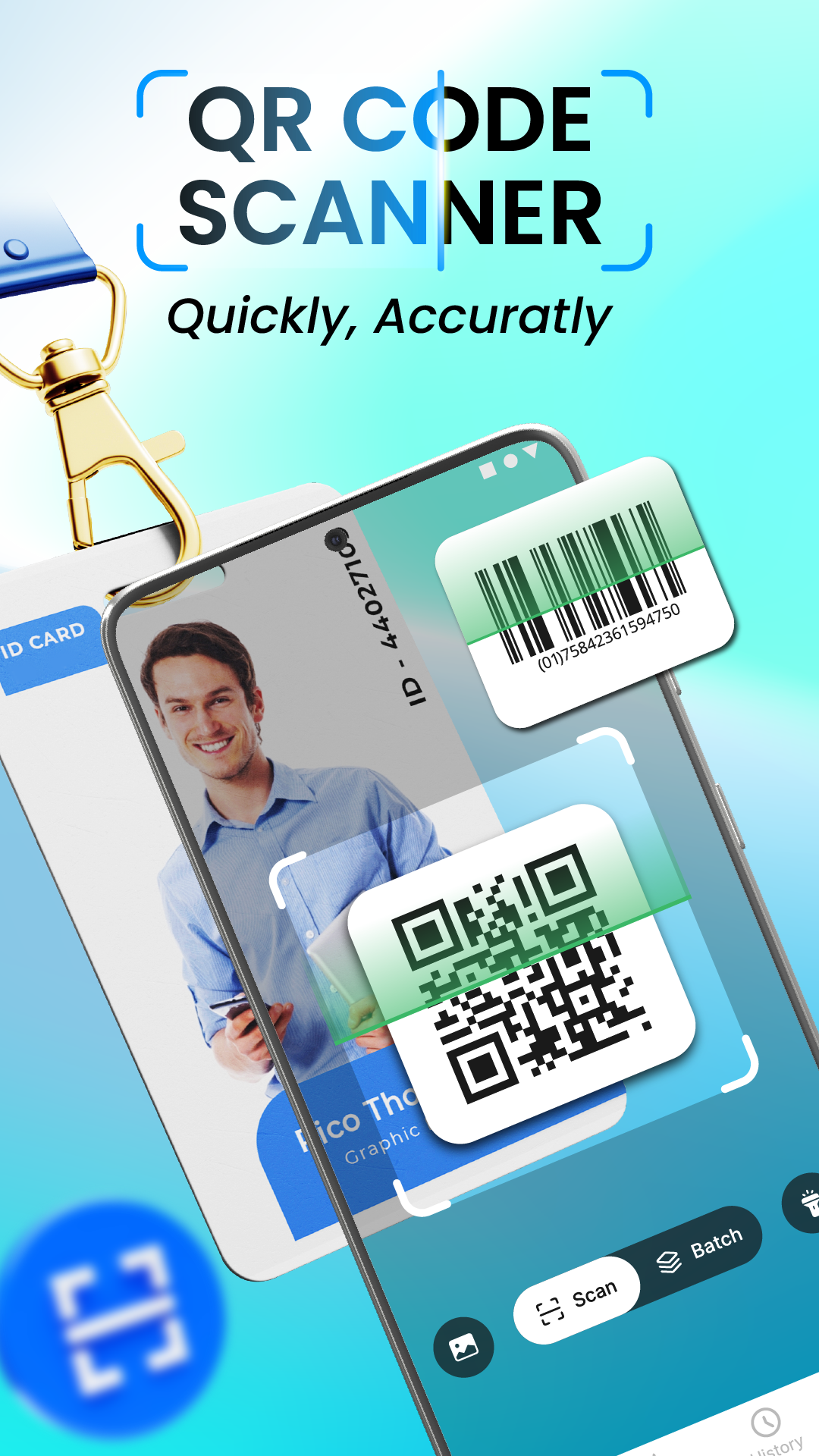 اسکرین شات 1 برنامه QR Code Scanner & Barcode Scan
