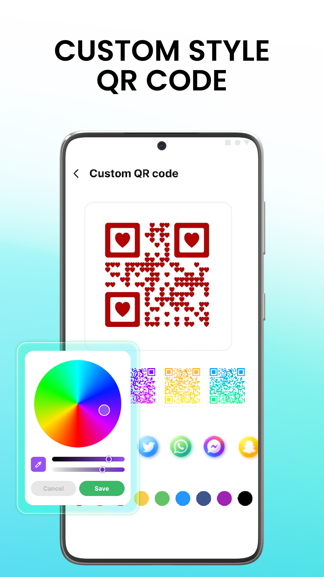 اسکرین شات 6 برنامه QR Code Scanner & Barcode Scan