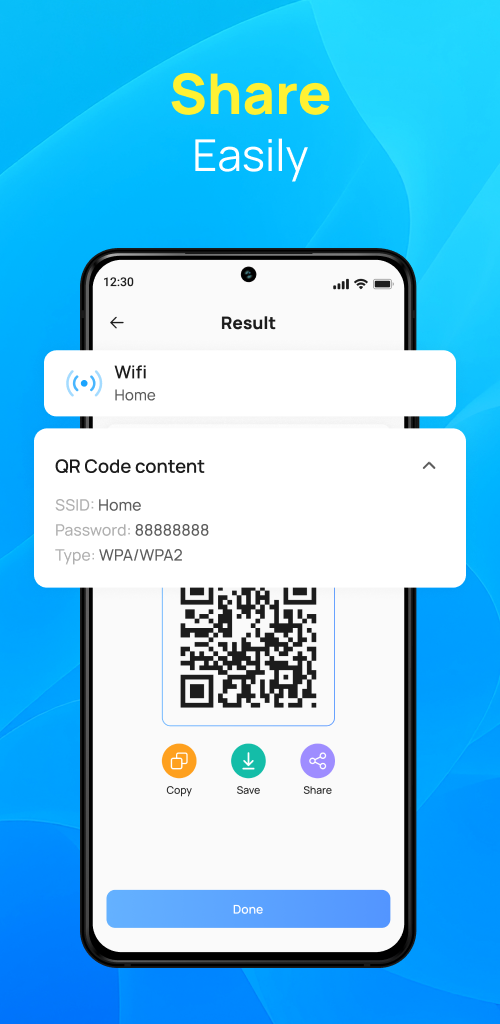 اسکرین شات 5 برنامه QR Code Scanner: Read Barcode