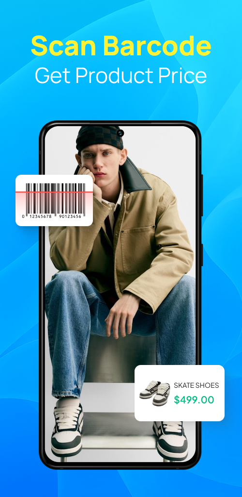 اسکرین شات 2 برنامه QR Code Scanner: Read Barcode