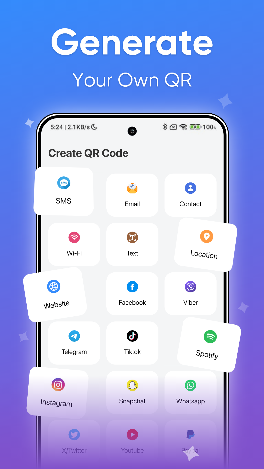 اسکرین شات 4 برنامه QR Code Scanner & Barcode Scan