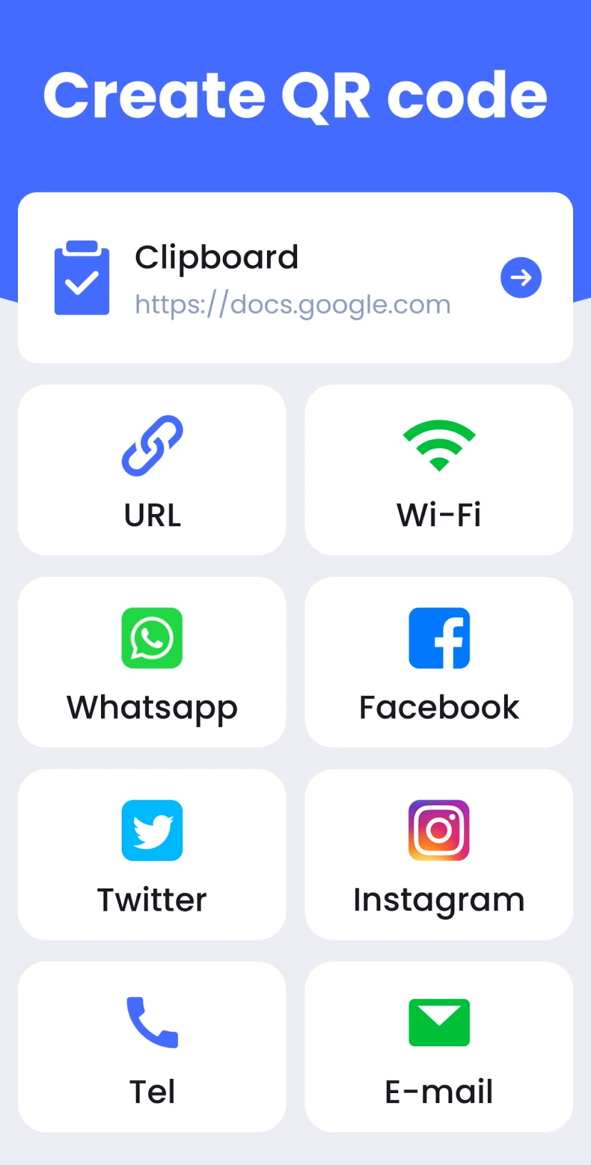 اسکرین شات 8 برنامه QR Code Scanner & Barcode Read