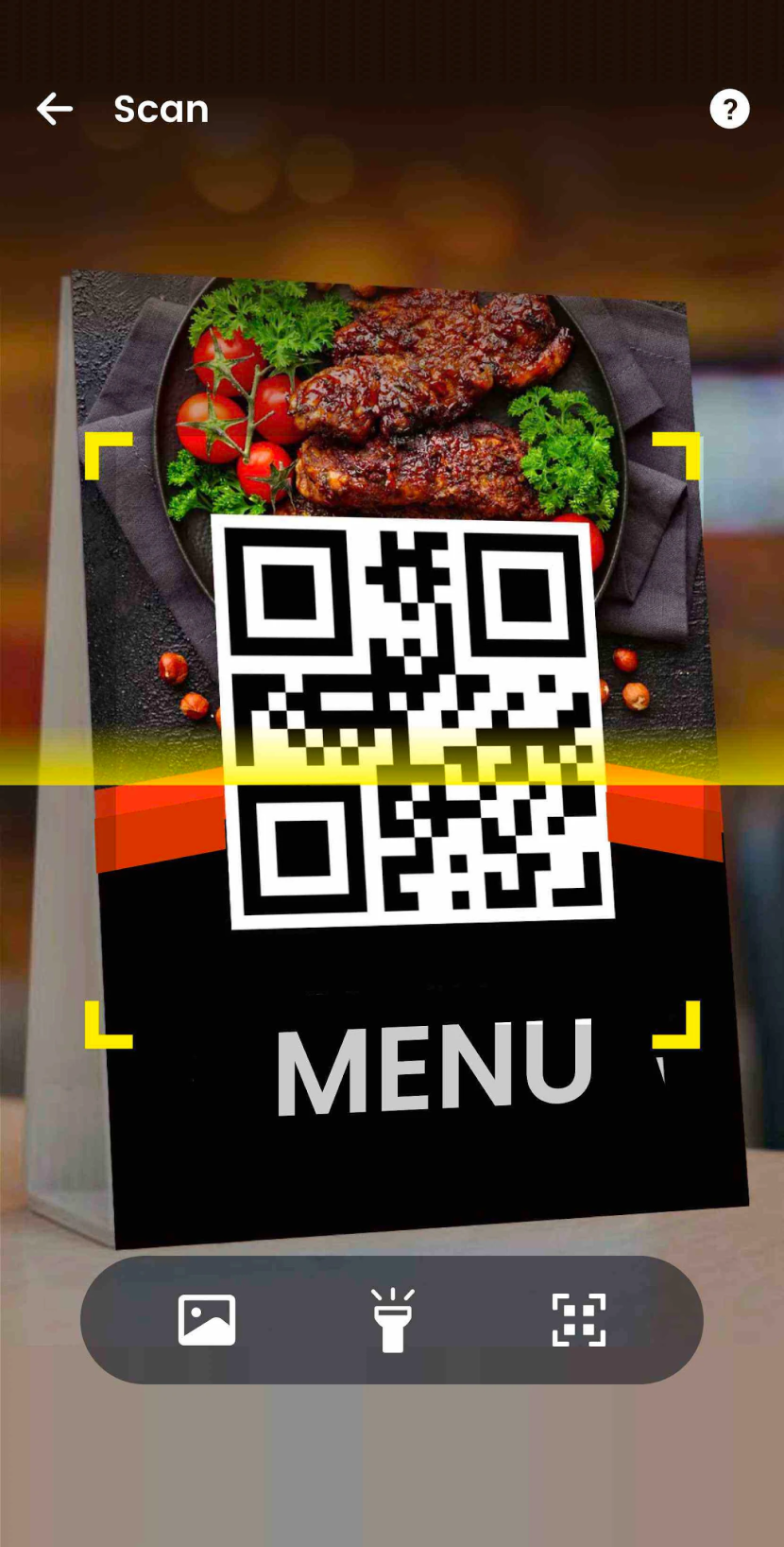 اسکرین شات 1 برنامه QR Code Scanner & Barcode Read