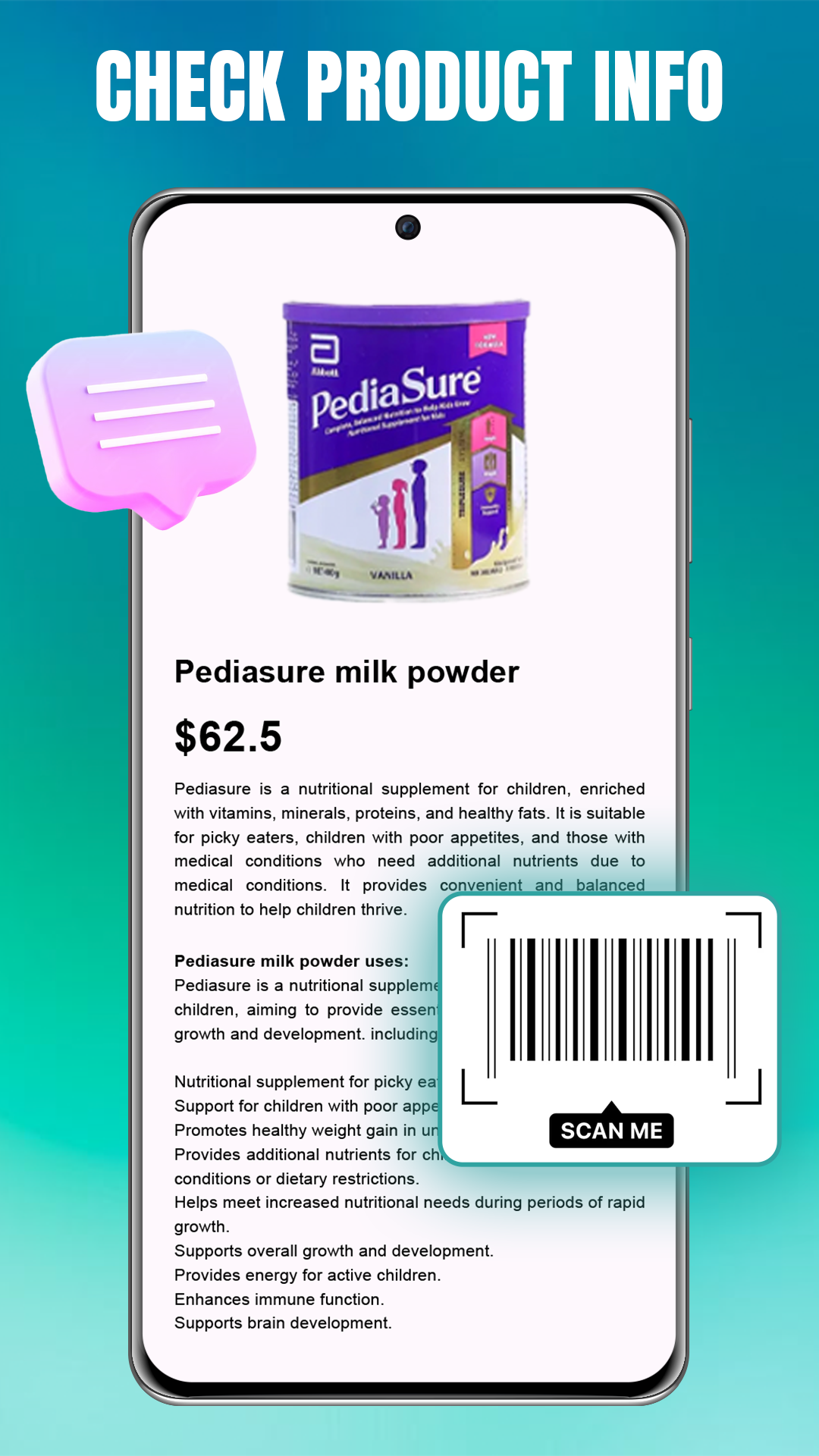 اسکرین شات 4 برنامه QR Code scanner-Barcode reader