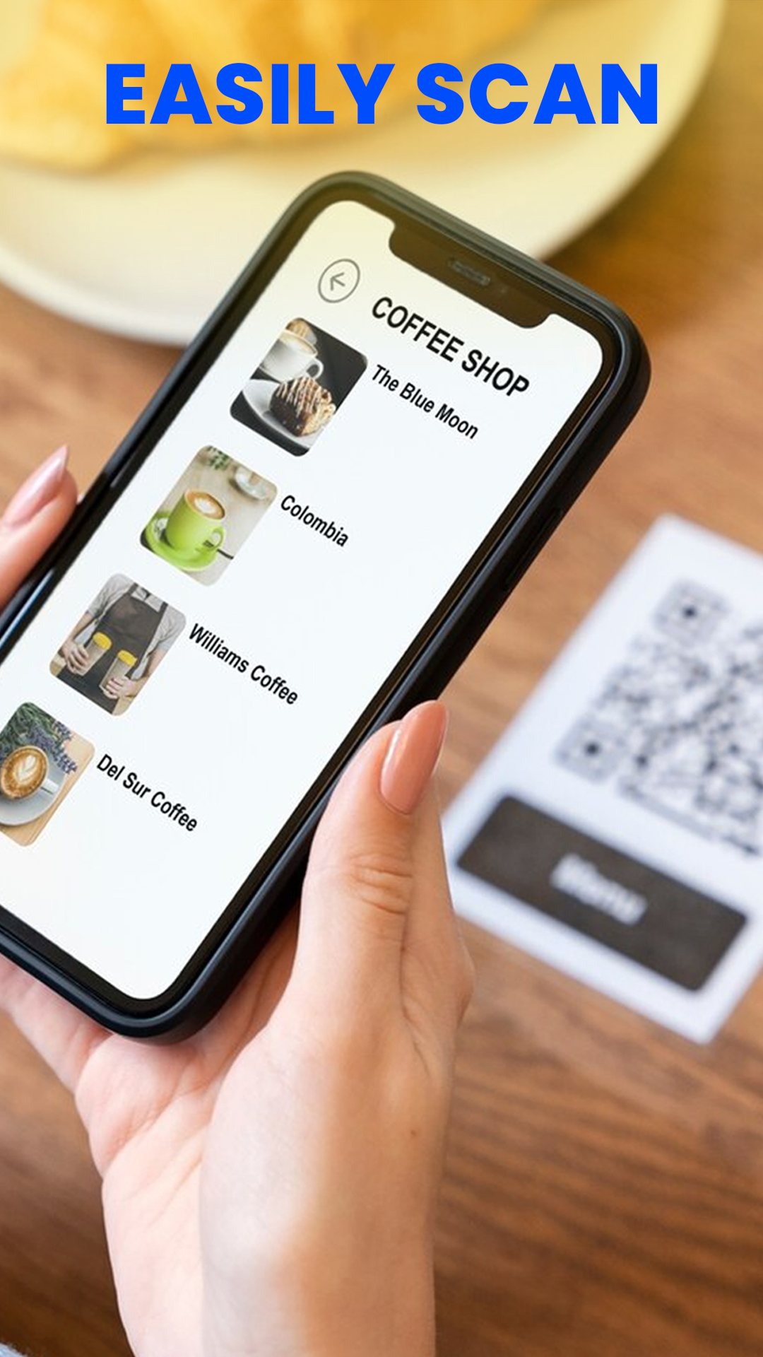 اسکرین شات 2 برنامه QR Code Scanner & QR Generator