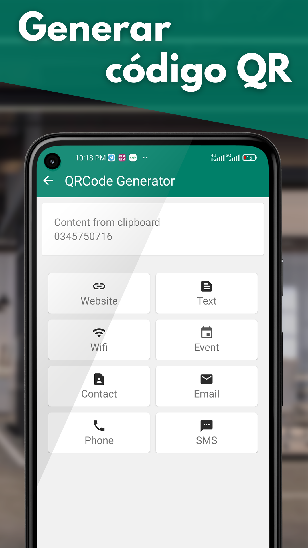 اسکرین شات 3 برنامه QR Scanner & Barcode Generator