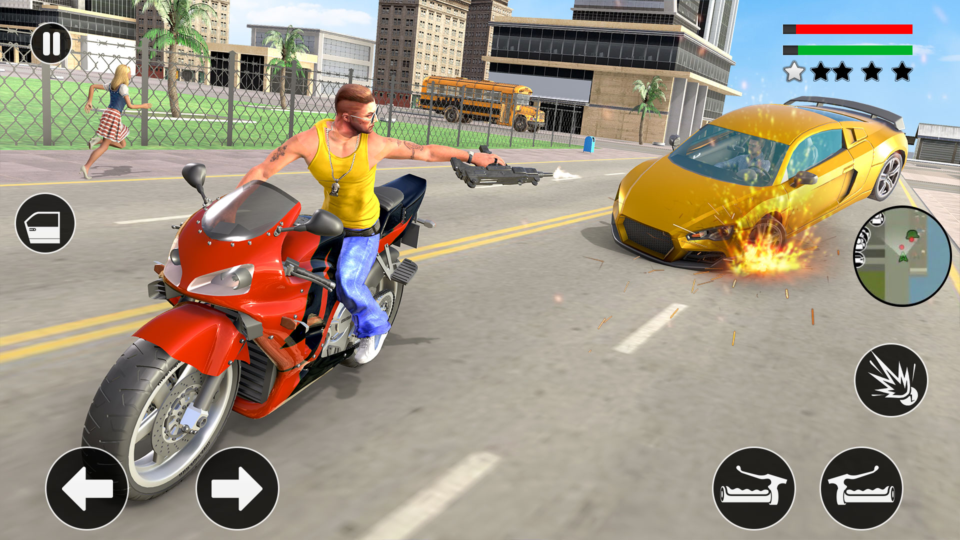 اسکرین شات 3 بازی nyc mafia robbery Crime games