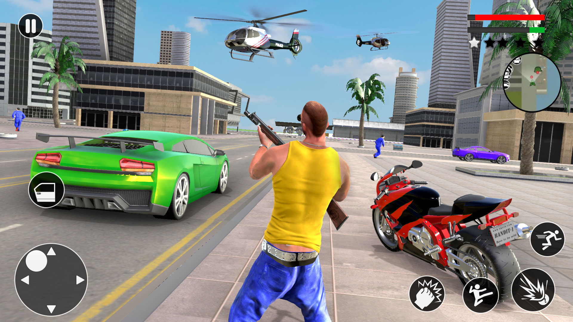 اسکرین شات 2 بازی nyc mafia robbery Crime games