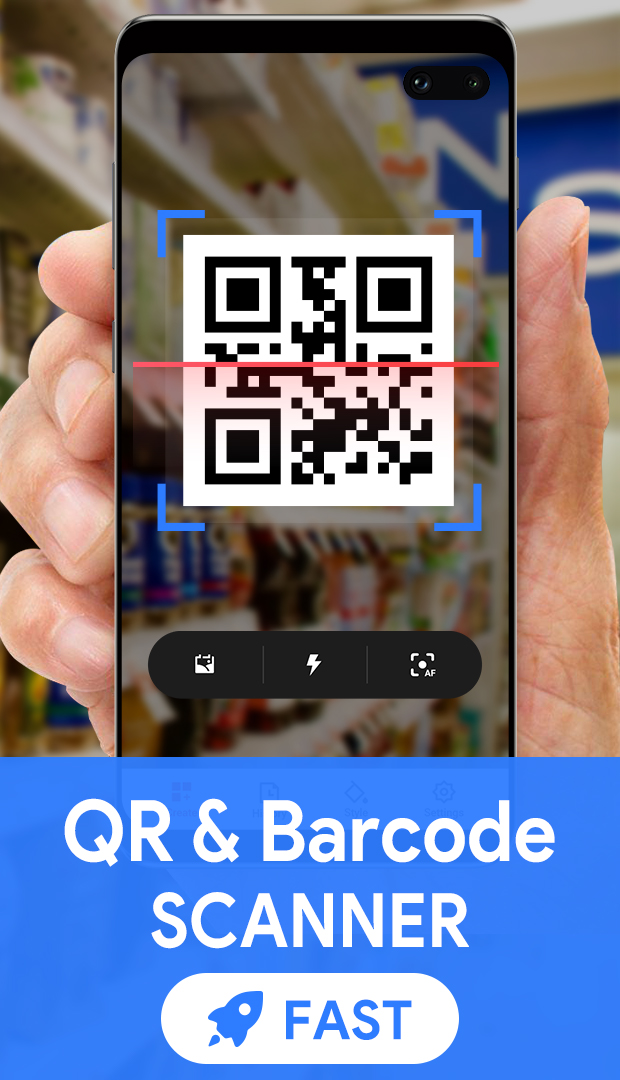 اسکرین شات 1 برنامه QR Code Scanner Lite - QR Scan