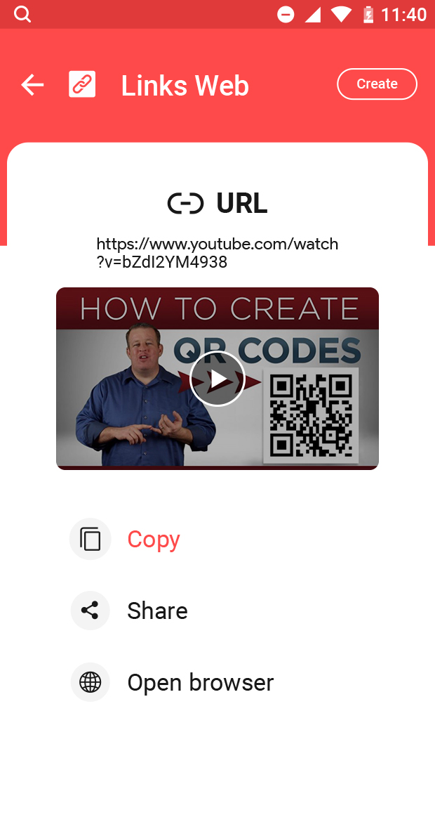 اسکرین شات 6 برنامه QR Code Scanner Lite - QR Scan