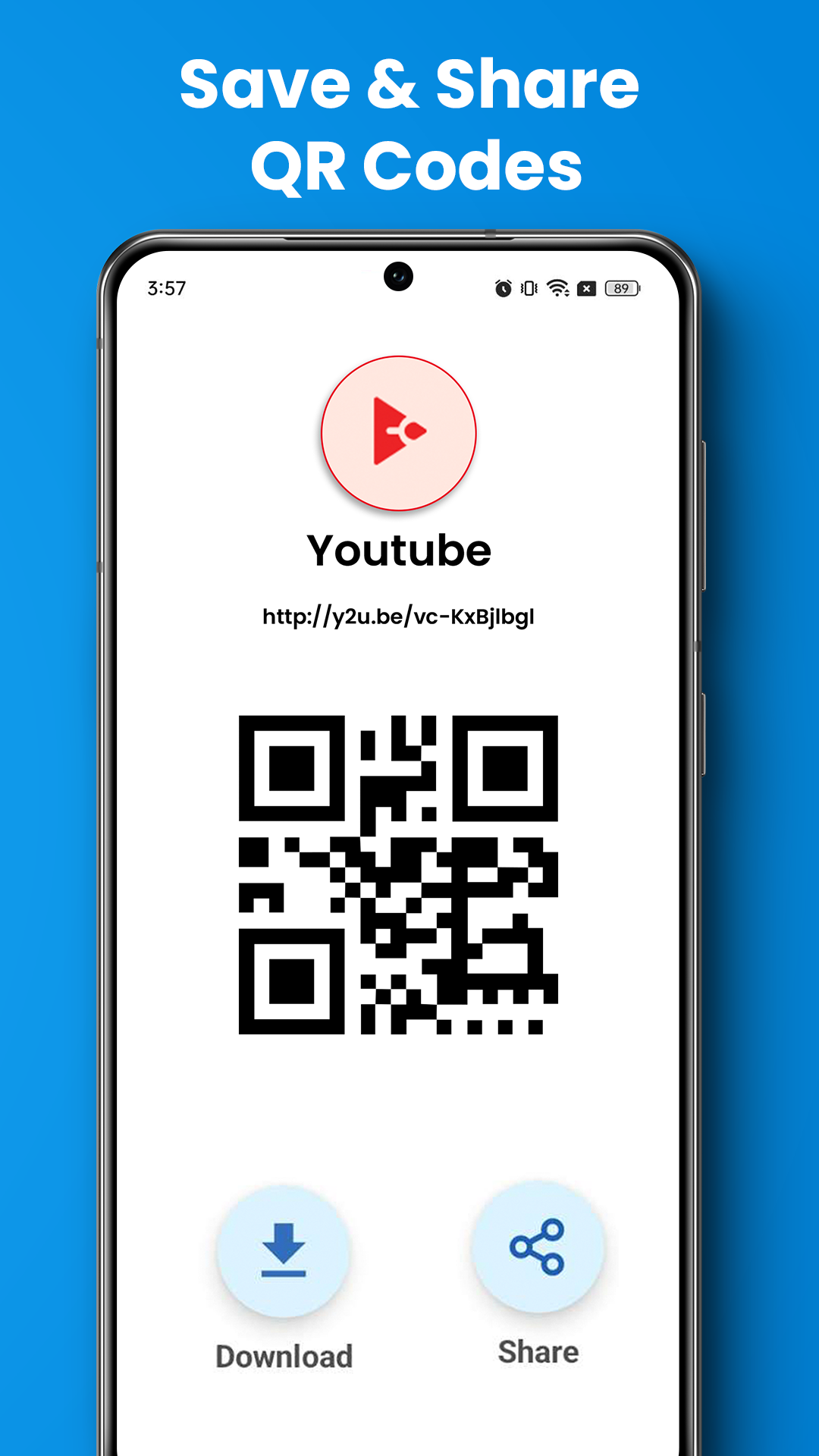 اسکرین شات 5 برنامه QR Barcode Scanner & Generator