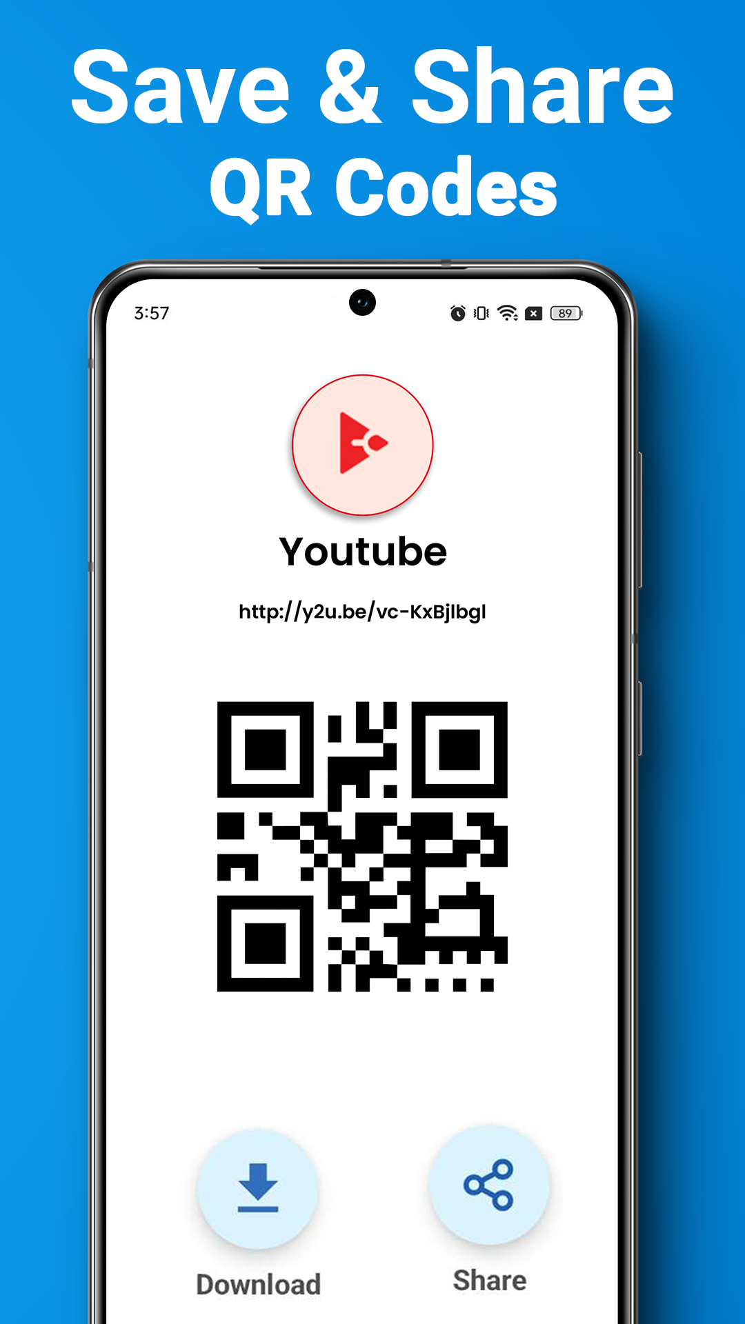 اسکرین شات 5 برنامه QR Barcode Scanner & Generator