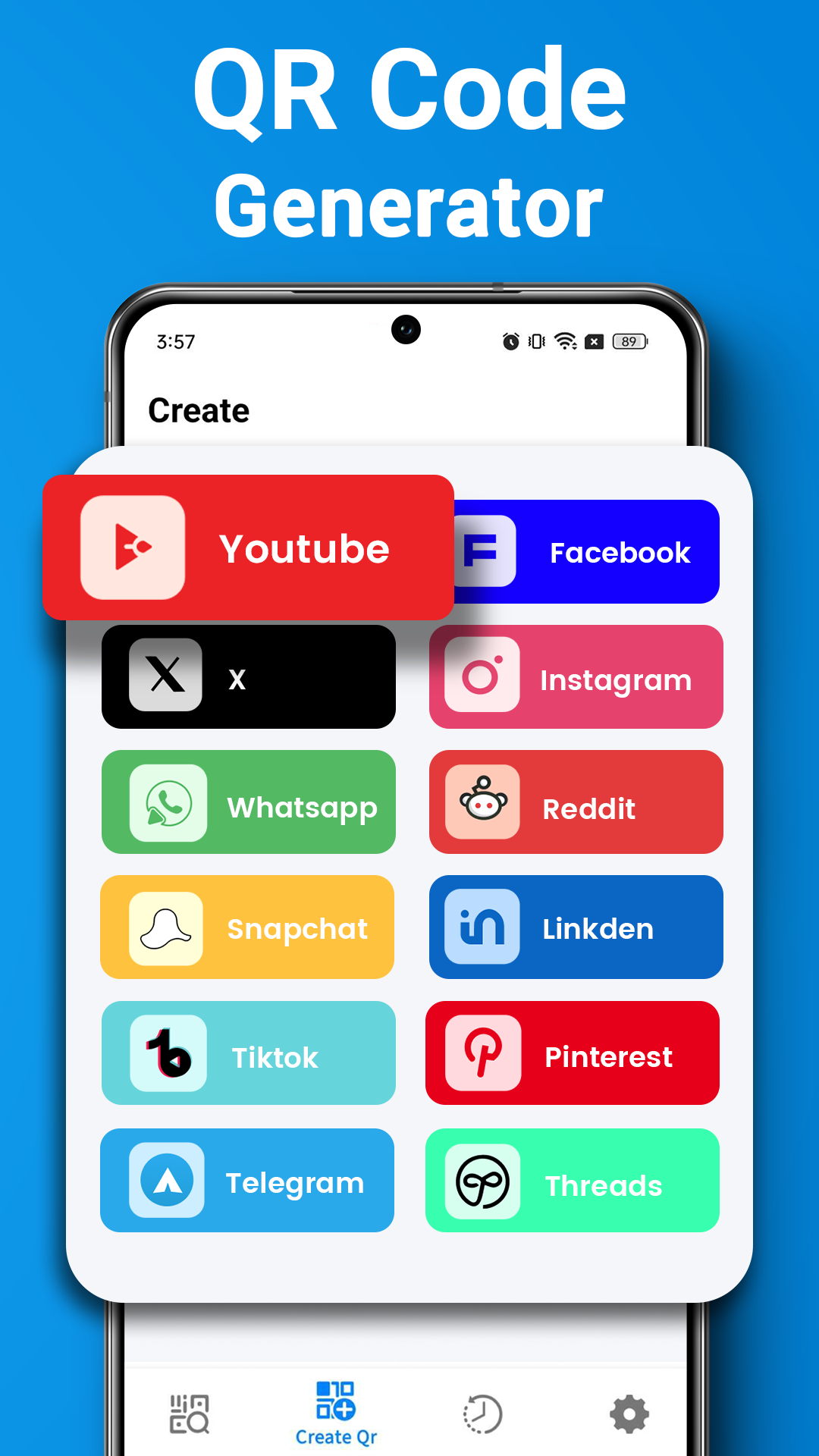 اسکرین شات 3 برنامه QR Barcode Scanner & Generator