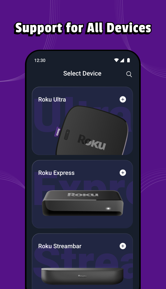 اسکرین شات 2 برنامه Roku Remote TV: Control & Cast