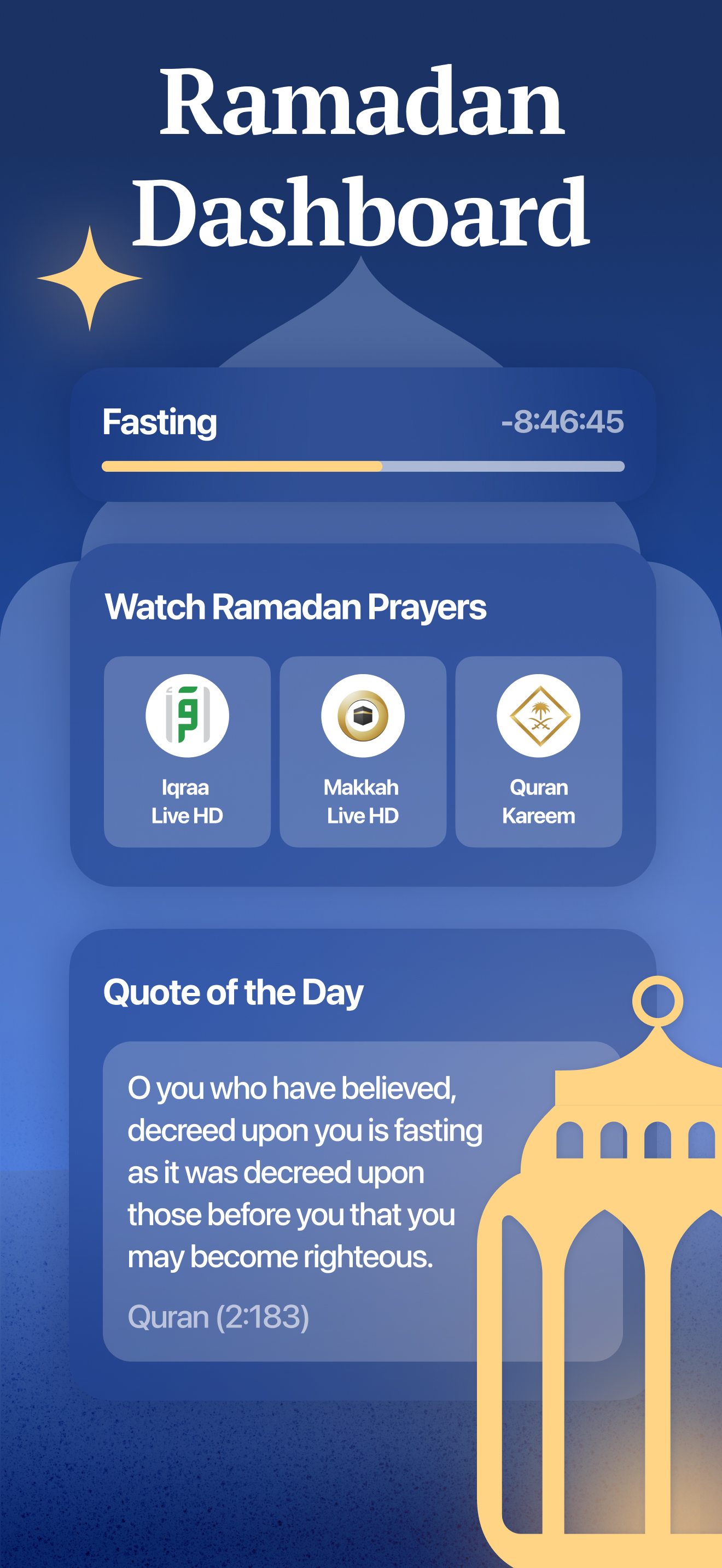 اسکرین شات 3 برنامه Athan Pro - Ramadan & Prayer
