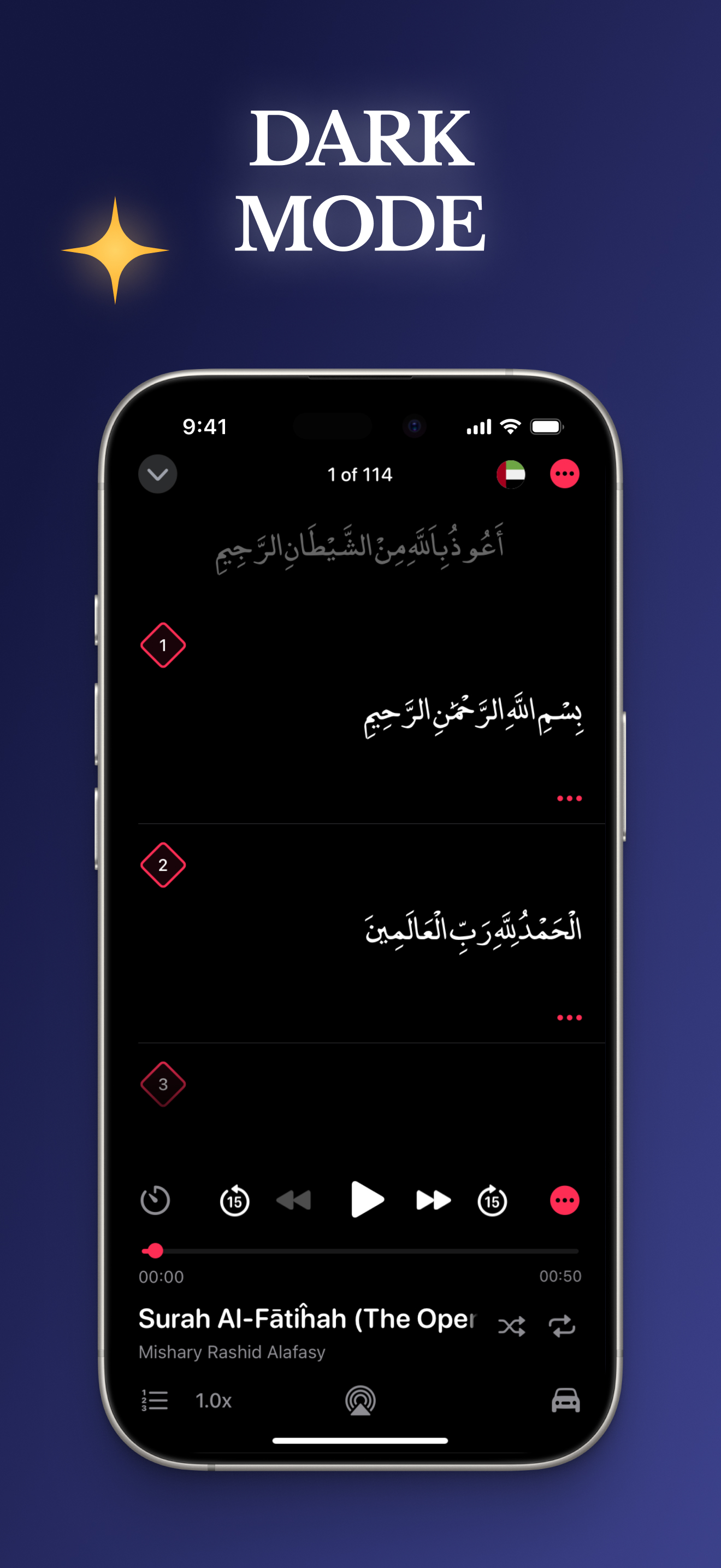 اسکرین شات 8 برنامه Quran Pro: Read the Holy Quran