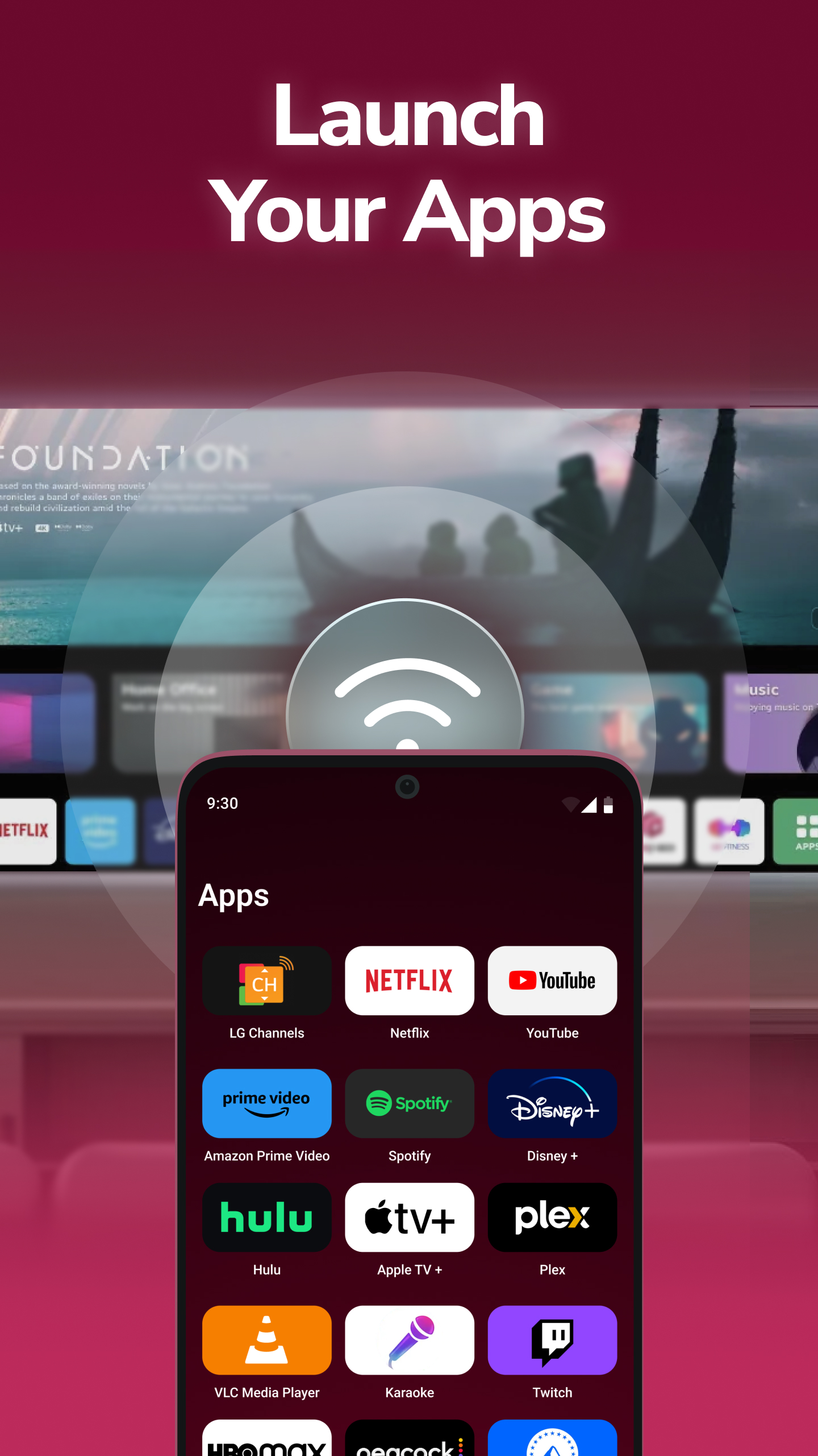 اسکرین شات 2 برنامه LG Smart TV Remote Control