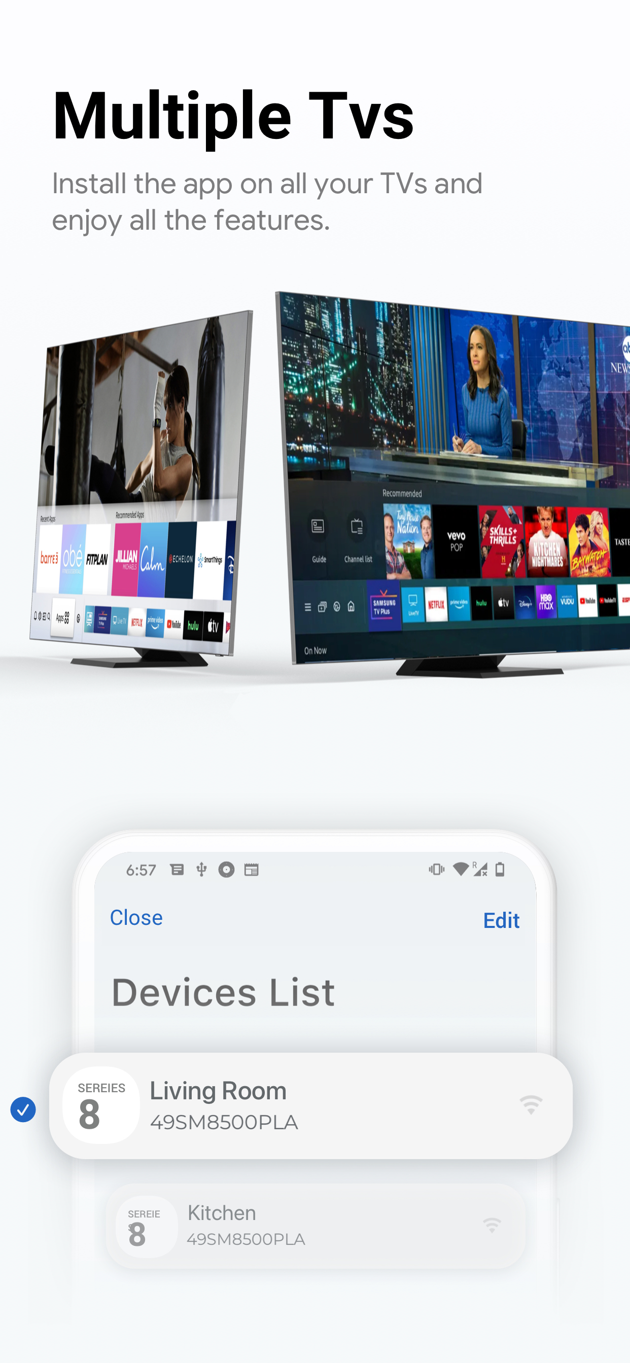 اسکرین شات 4 برنامه Samsung Smart TV Remote