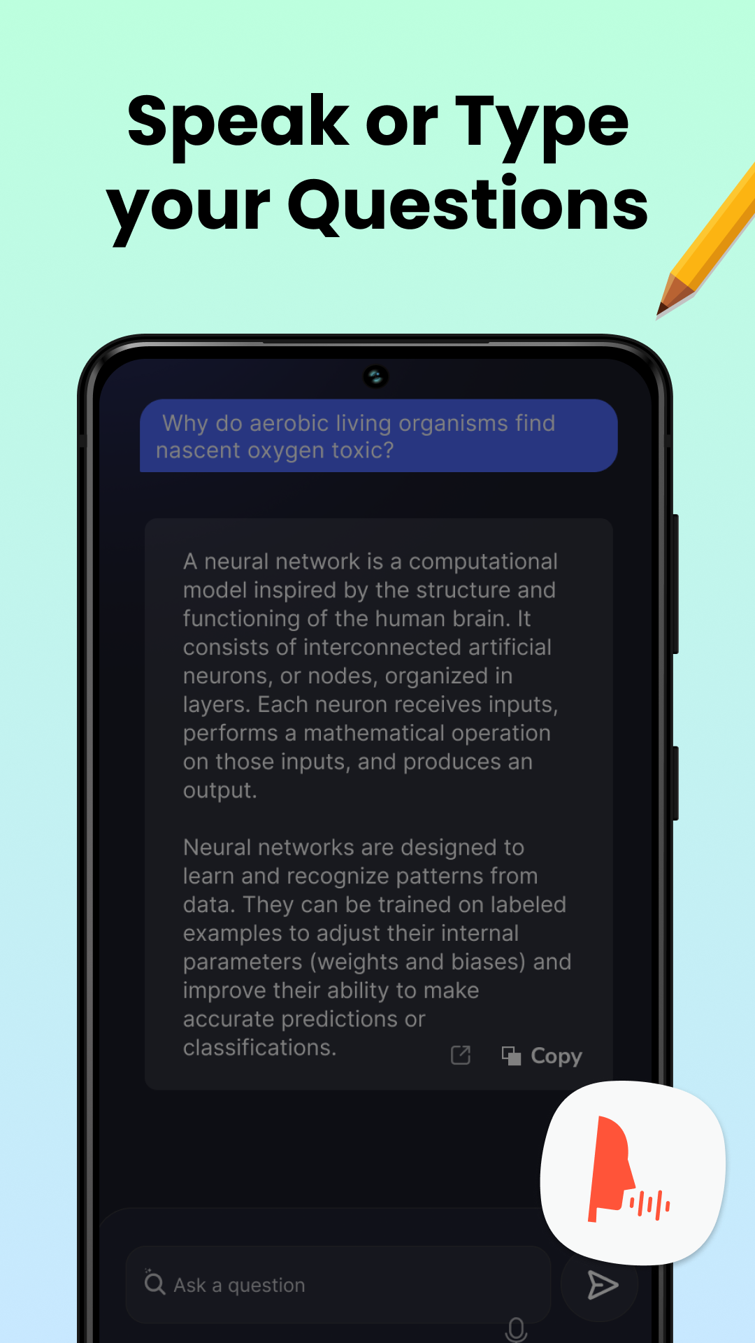 اسکرین شات 4 برنامه AI Homework Helper: Ask to AI