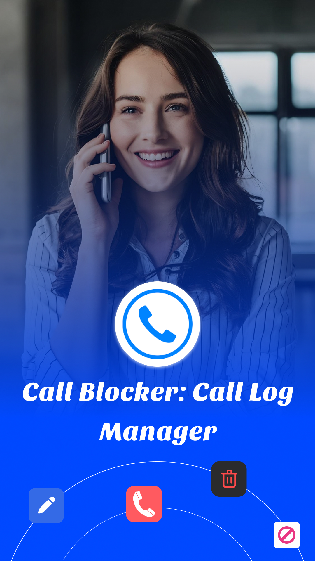 اسکرین شات 1 برنامه Call Blocker: Call Log Manager