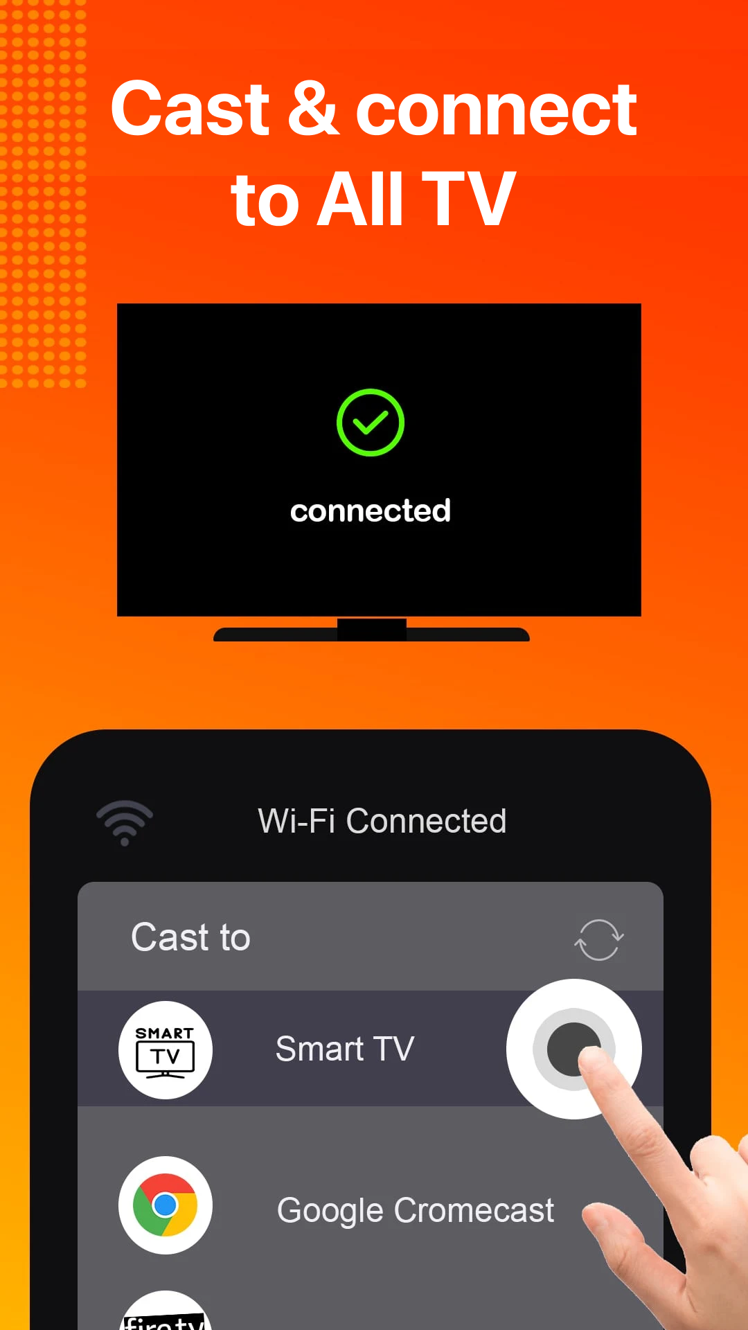اسکرین شات 2 برنامه Projector HD Simulator - Cast