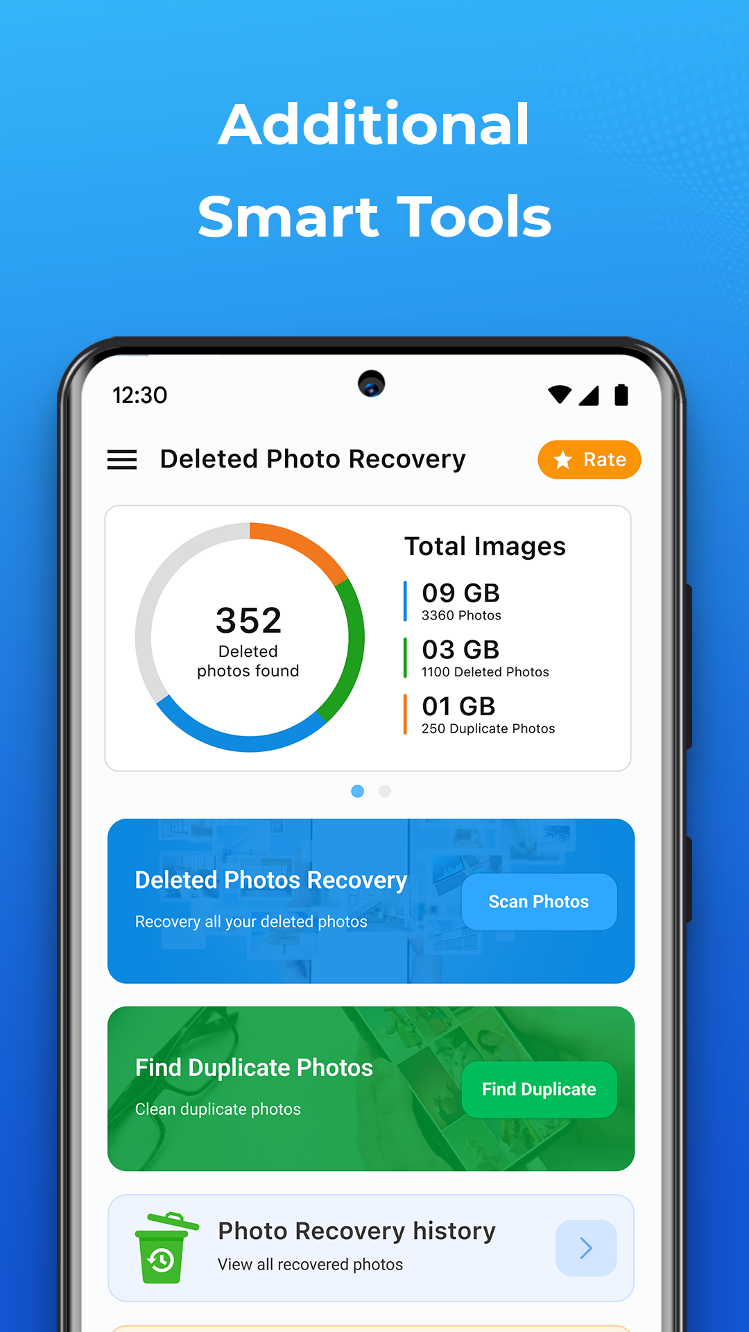 اسکرین شات 3 برنامه Deleted Photo Recovery