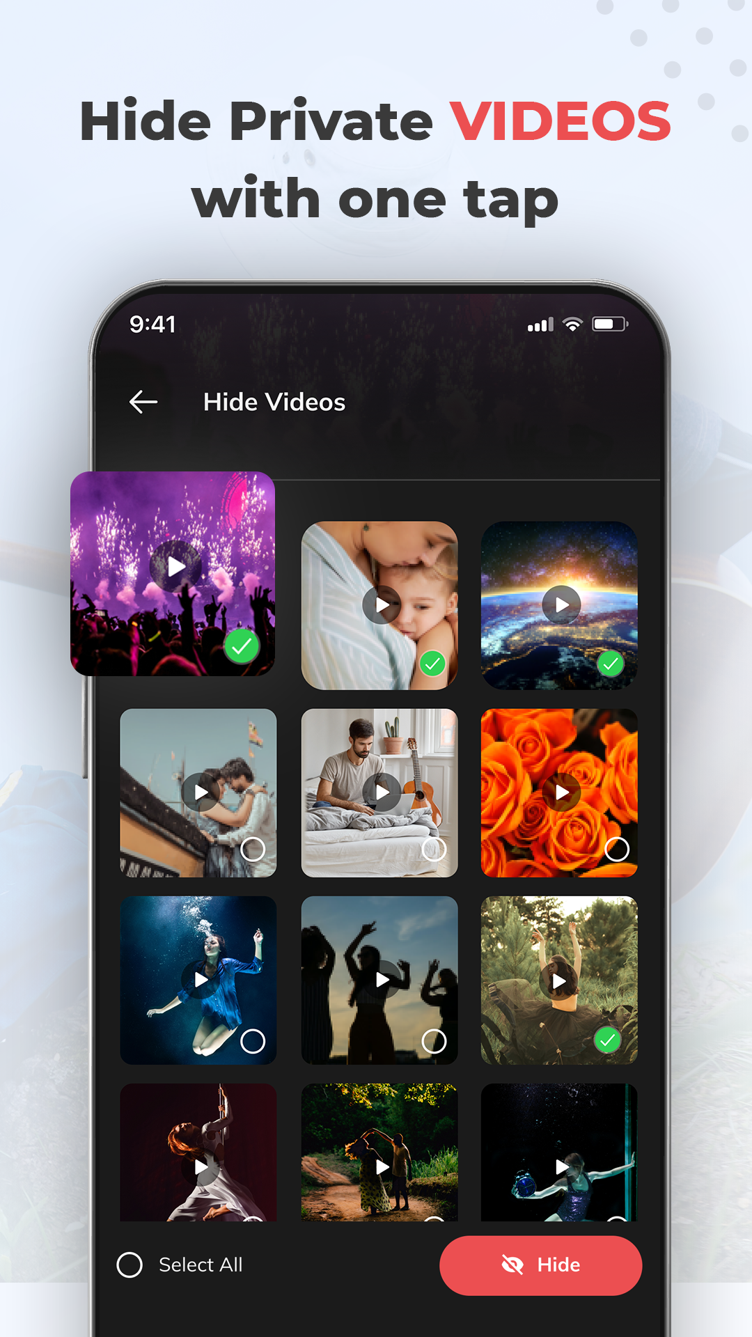 اسکرین شات 4 برنامه Fingerprint Lock Photos
