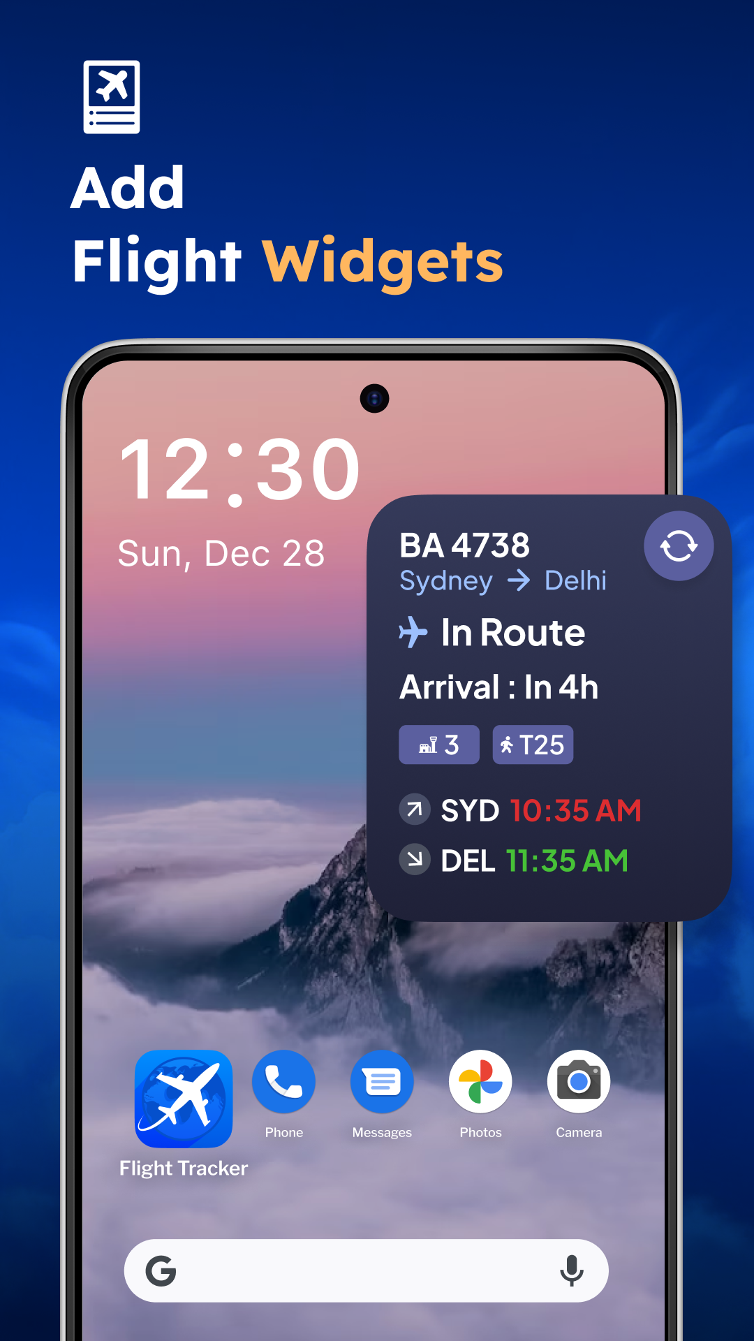 اسکرین شات 8 برنامه Flight Tracker-LIVE Status Map