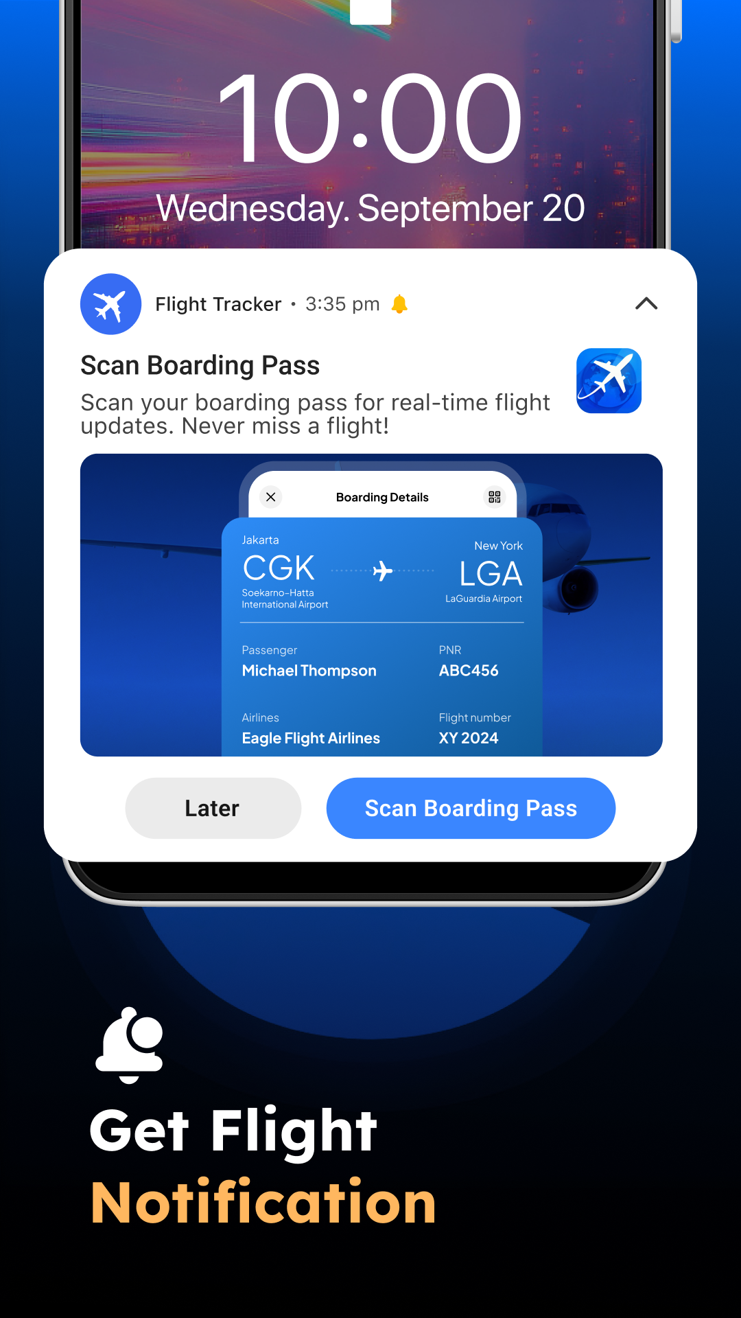 اسکرین شات 6 برنامه Flight Tracker-LIVE Status Map