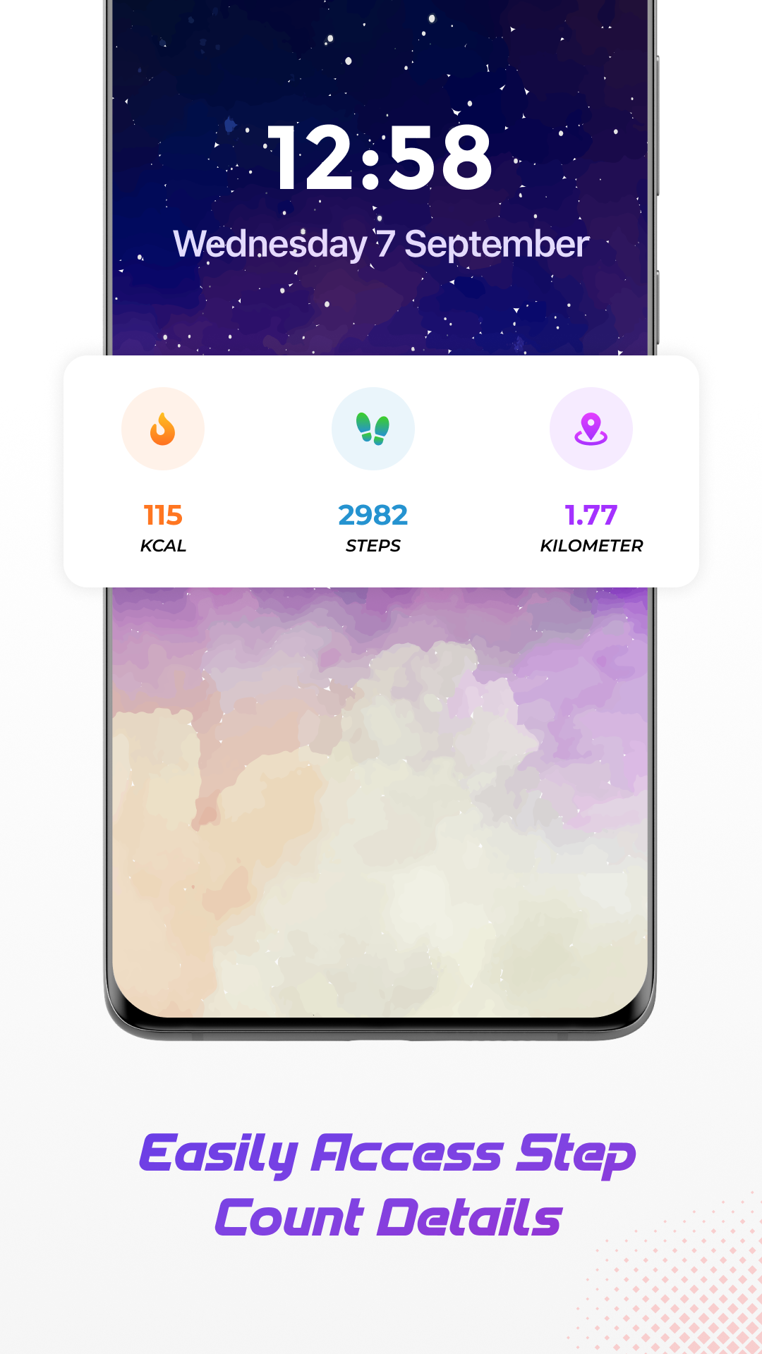 اسکرین شات 6 برنامه Pedometer: Step Counter & Walk