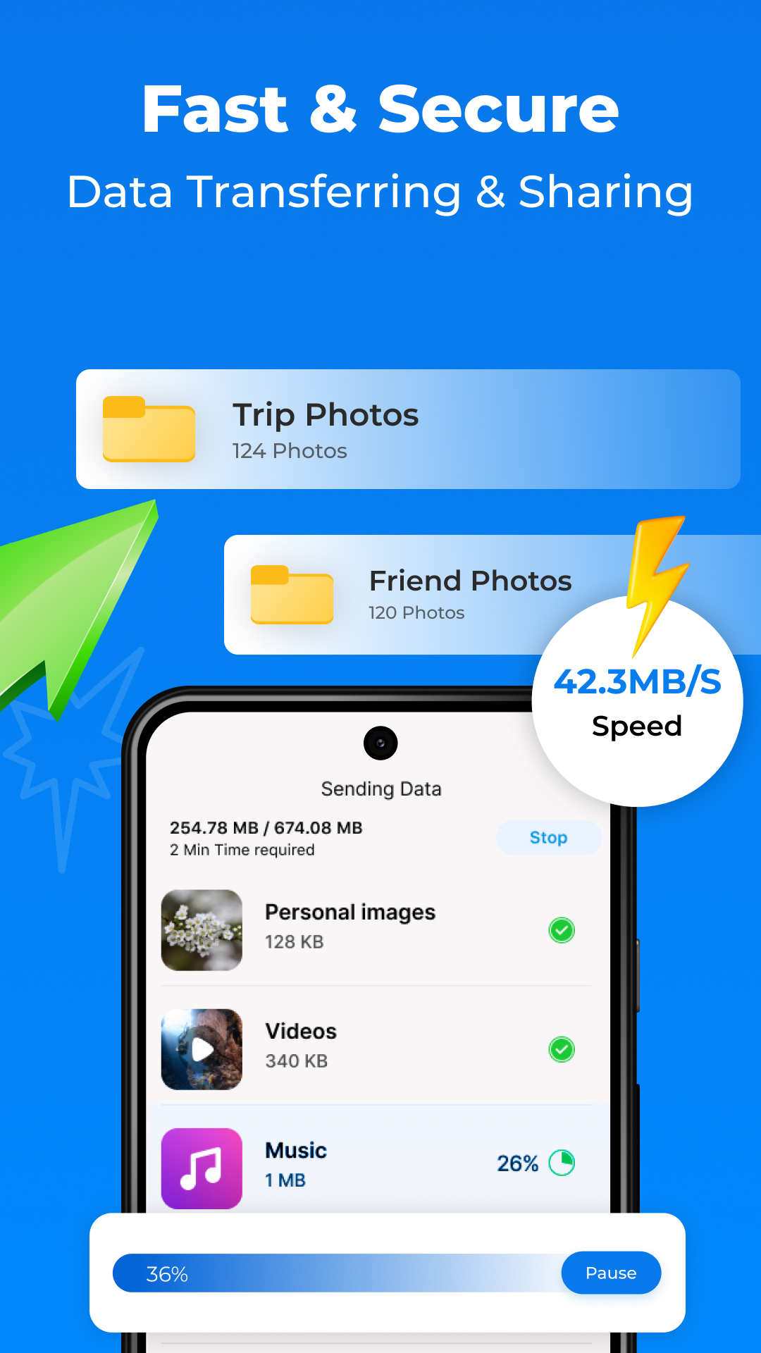 اسکرین شات 5 برنامه Smart Switch Phone Clone