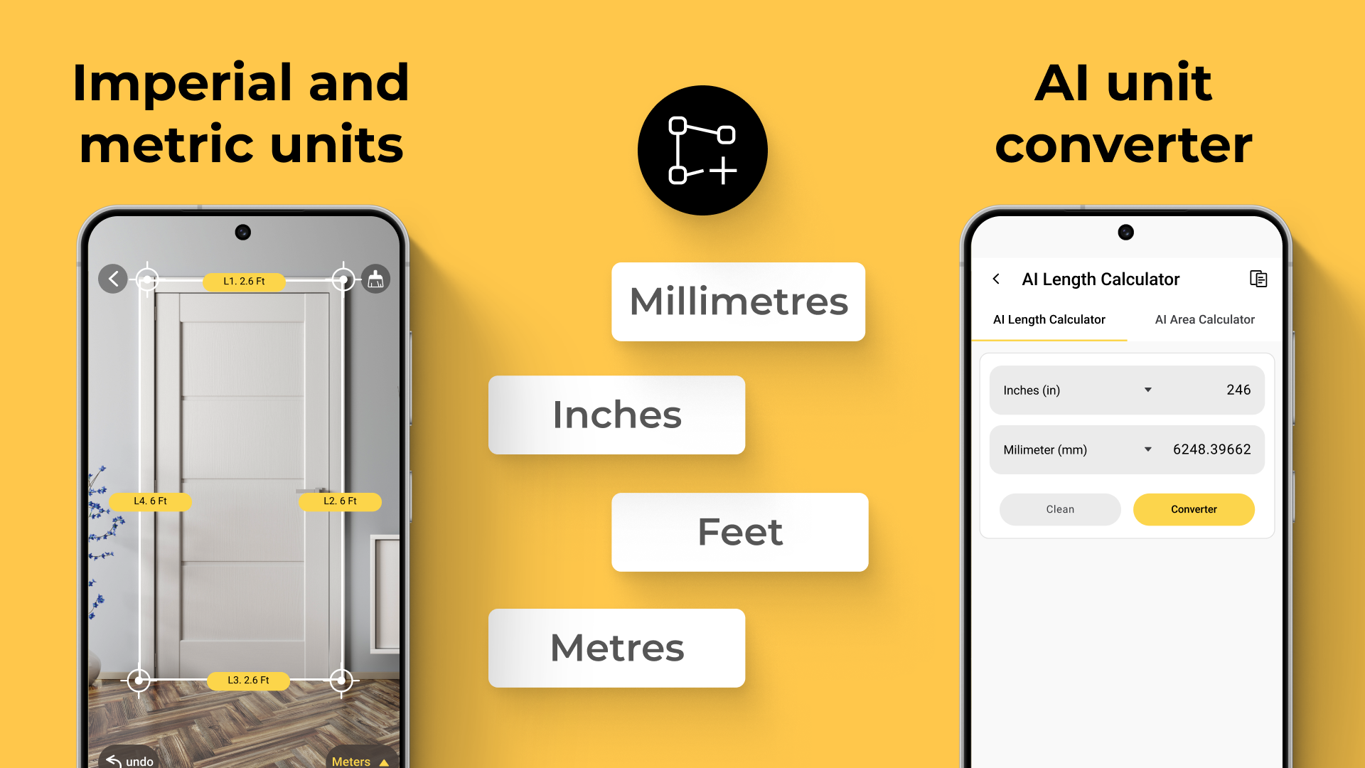 اسکرین شات 8 برنامه AR Measure: 3D Camera Scale