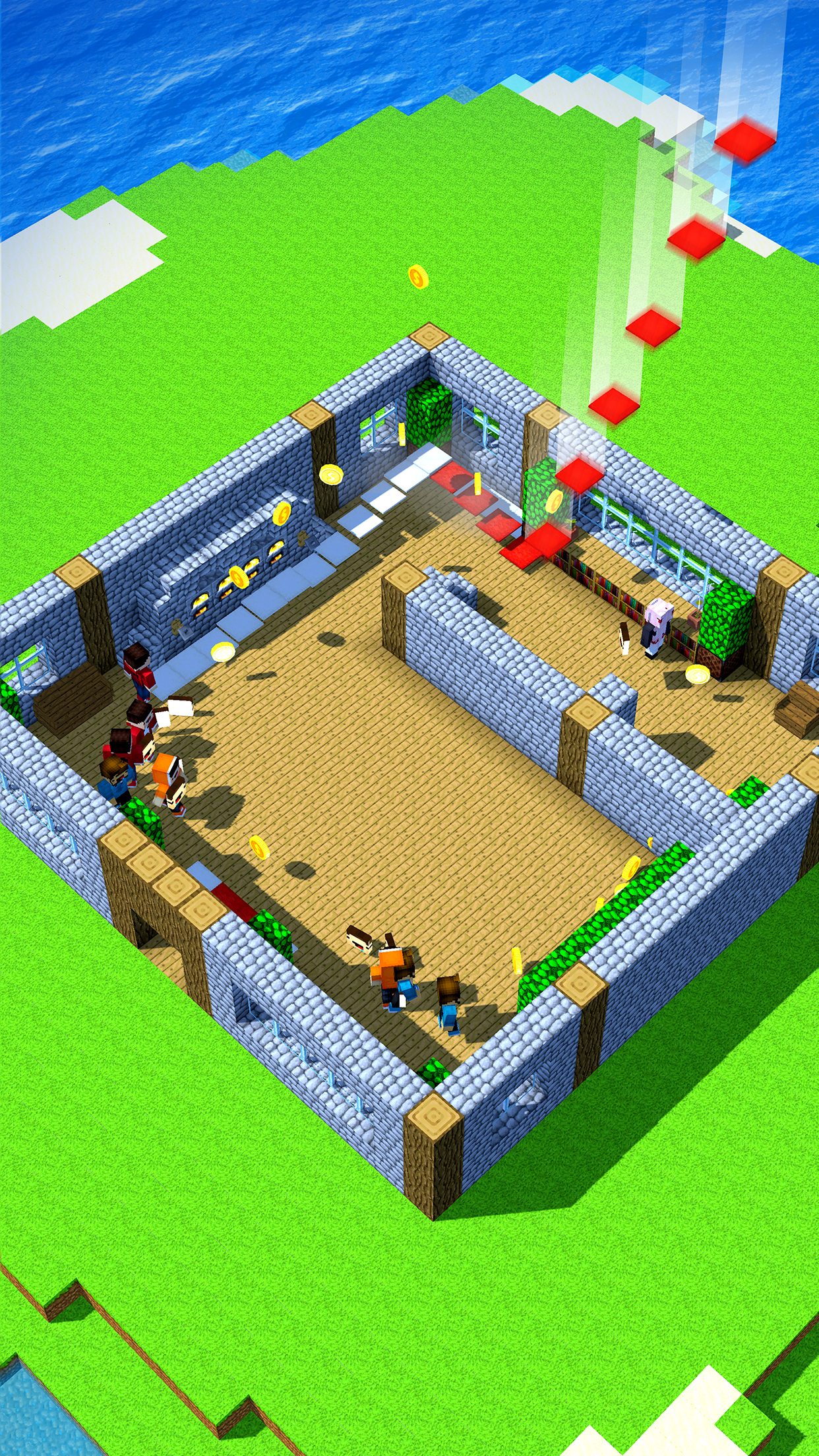 اسکرین شات 4 بازی Tower Craft：Skyscraper Builder