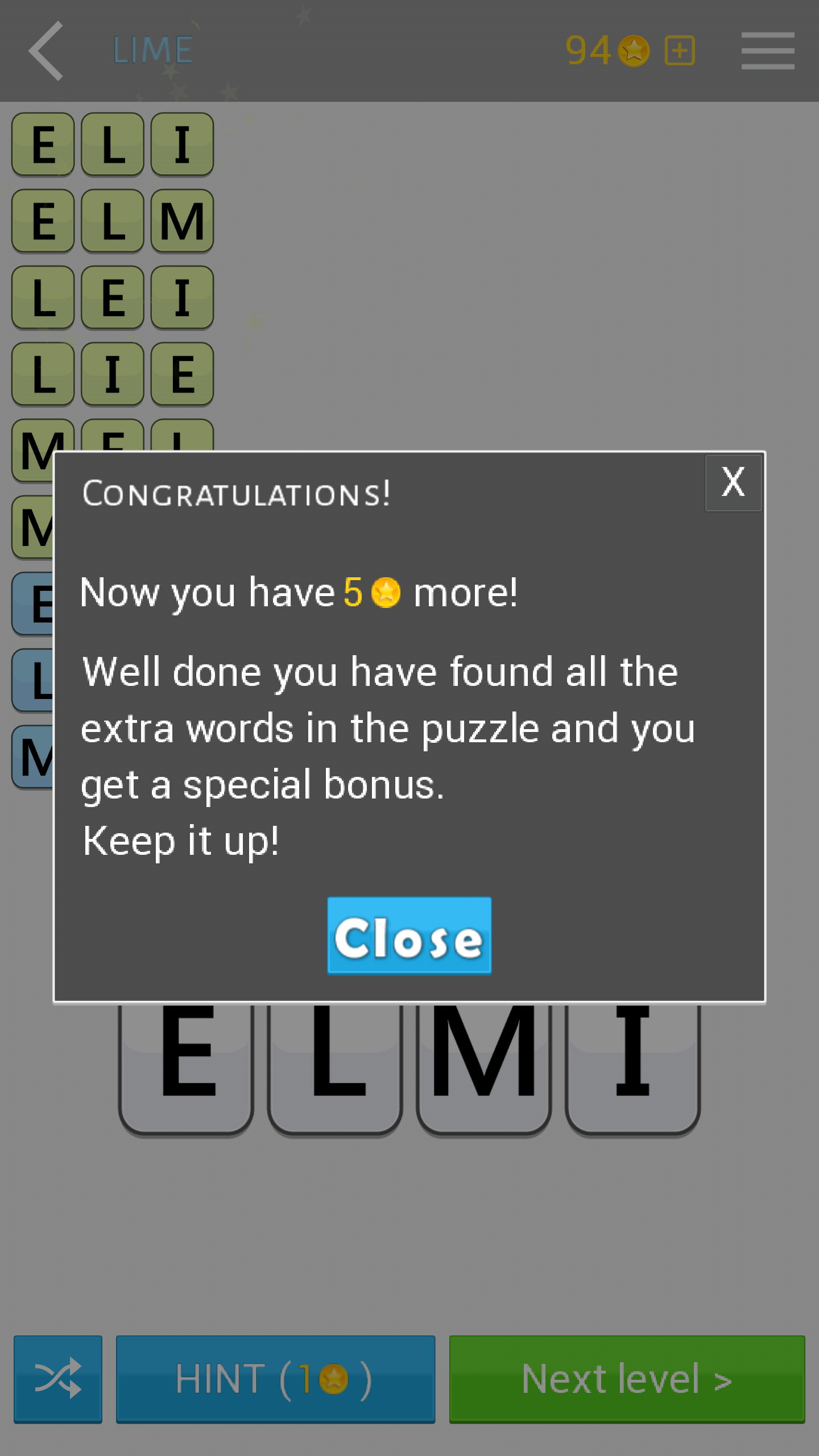 اسکرین شات 7 بازی AnagramApp. Word anagrams