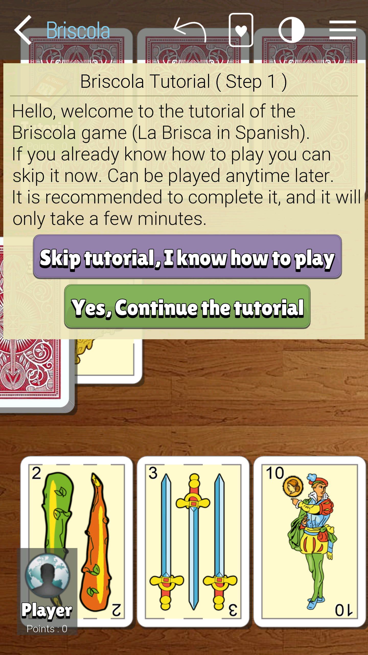 اسکرین شات 3 بازی Briscola - La Brisca Spanish