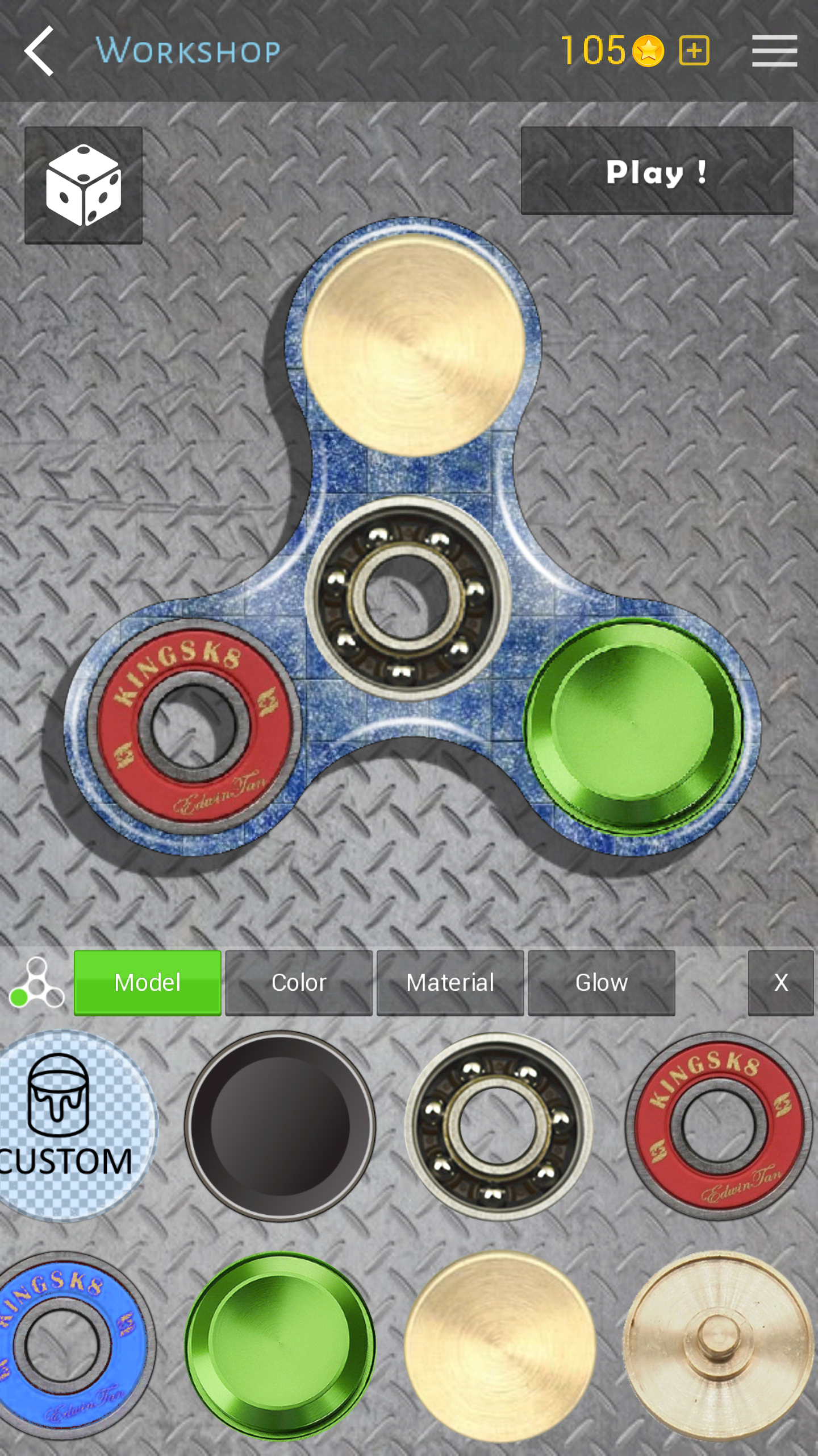 اسکرین شات 5 بازی Fidget Spinner + Workshop