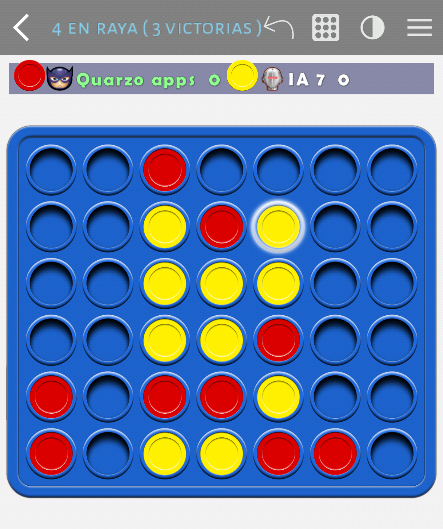 اسکرین شات 7 بازی 4 in a row