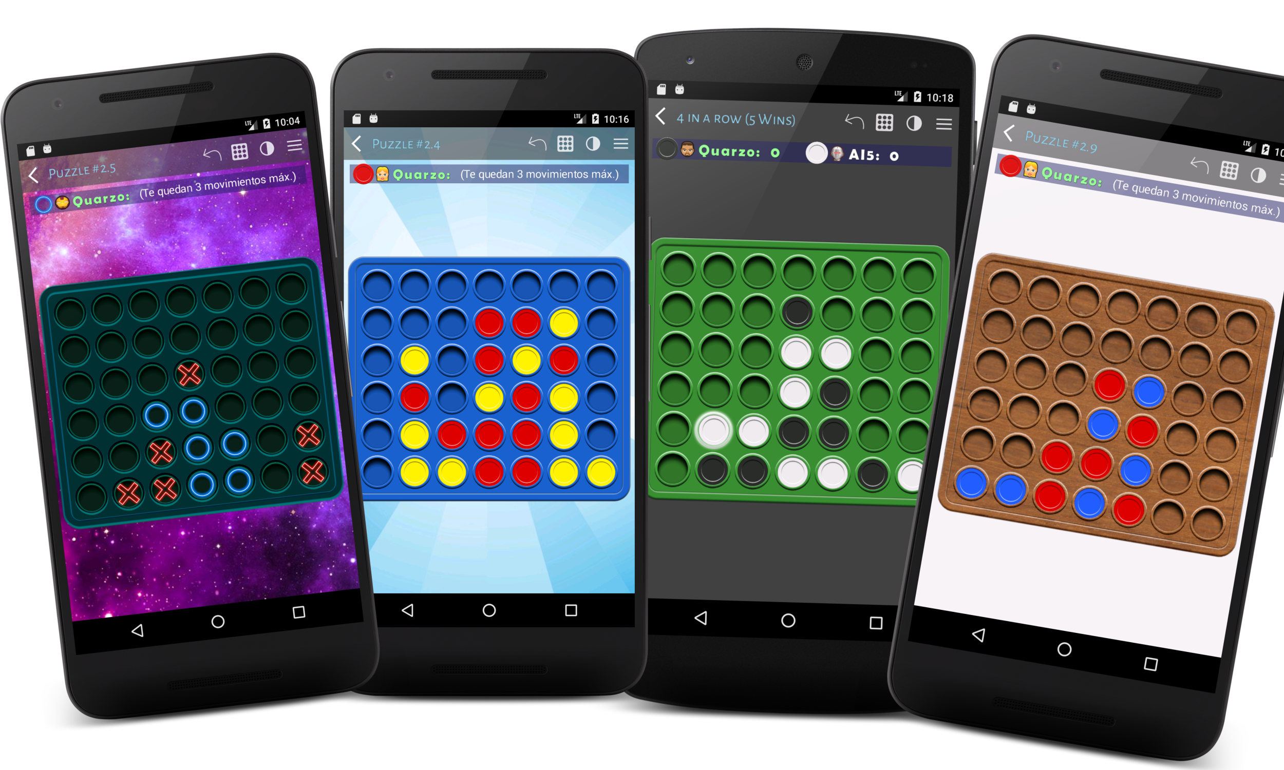 اسکرین شات 2 بازی 4 in a row