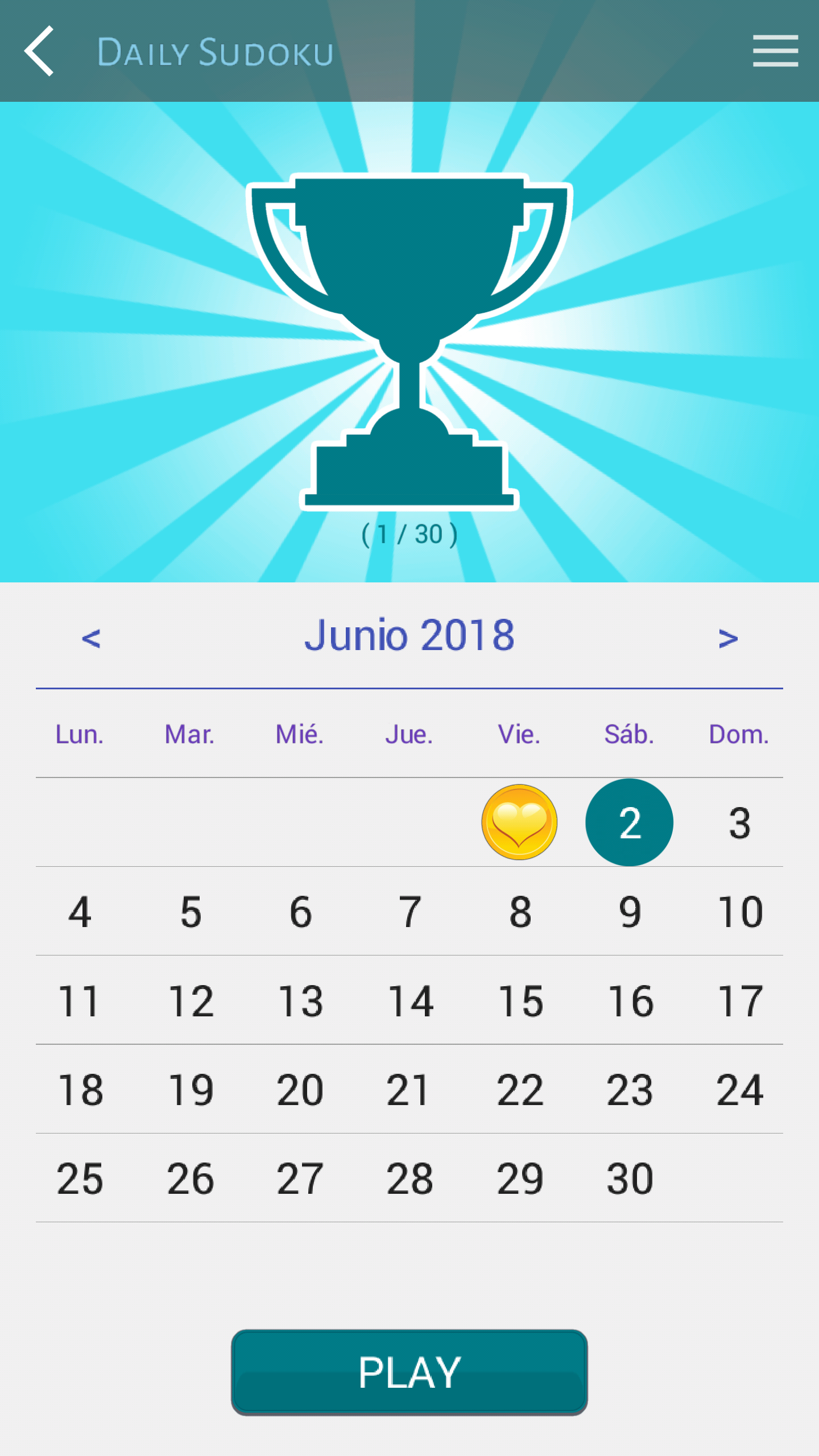 اسکرین شات 3 بازی Sudoku classic