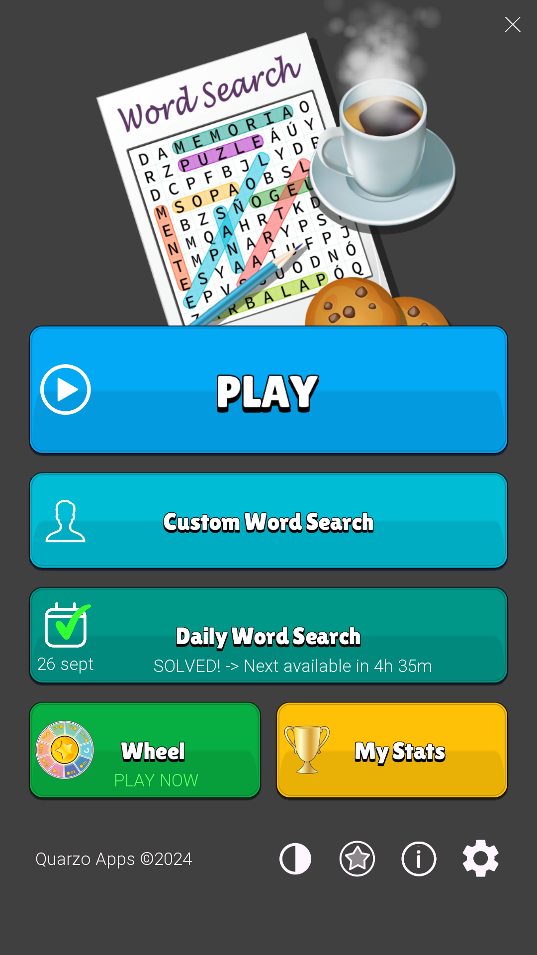 اسکرین شات 2 بازی Word Search Evolved