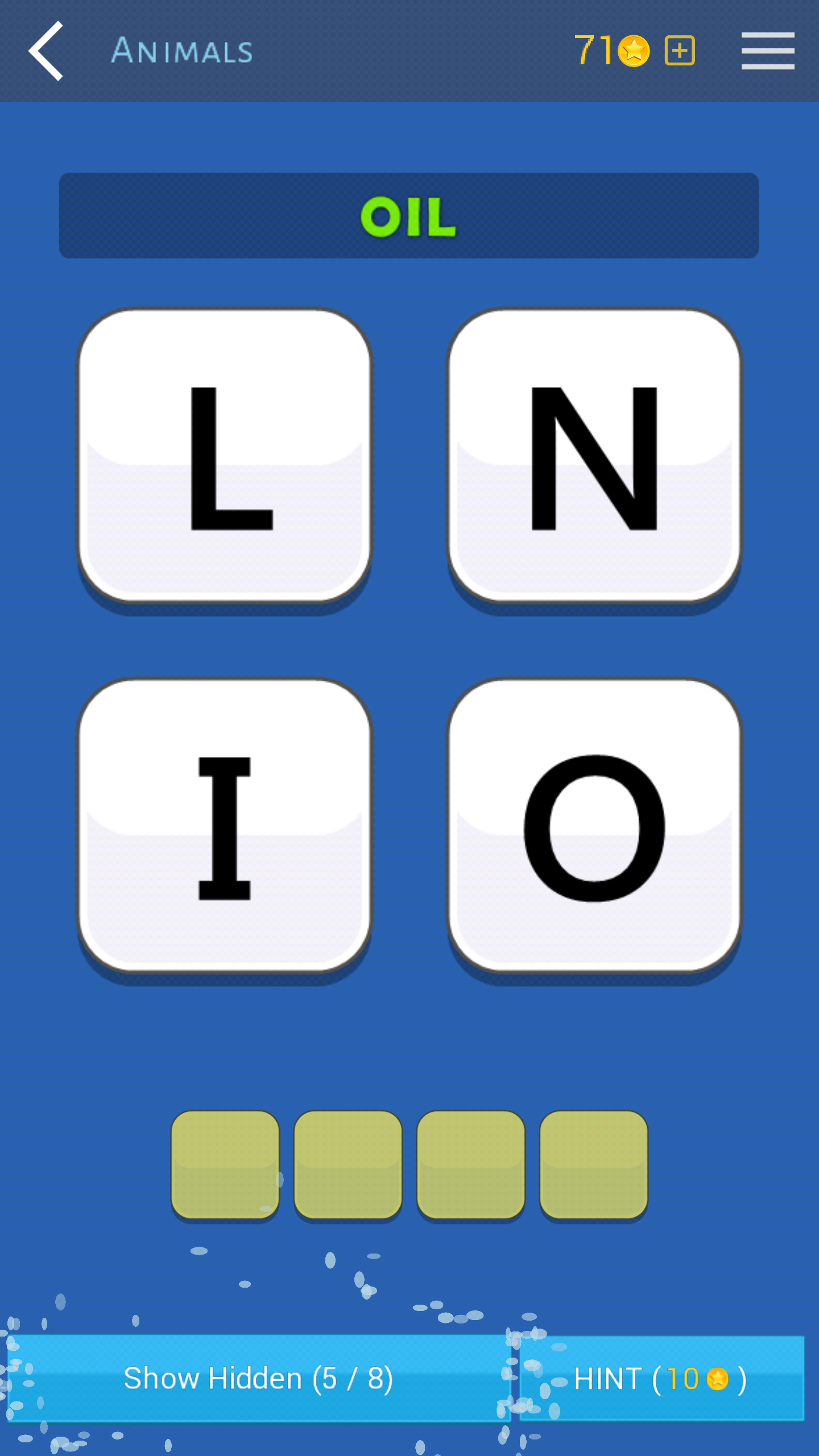 اسکرین شات 6 بازی 1000 Words