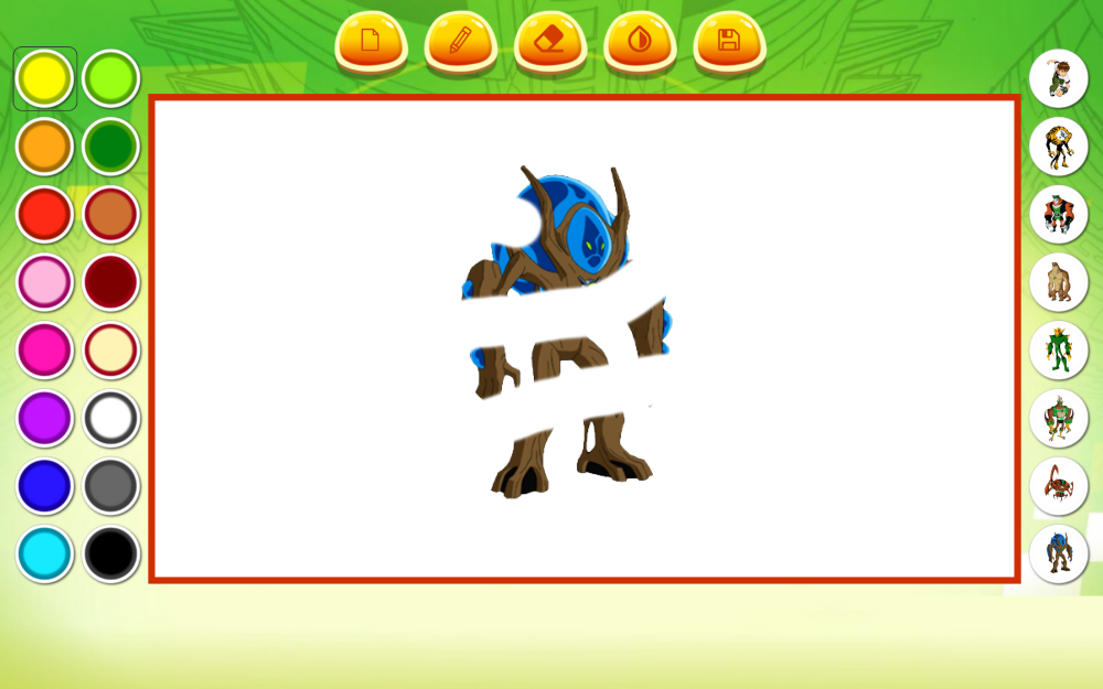 اسکرین شات 4 بازی ‏نقاشی با بن تن