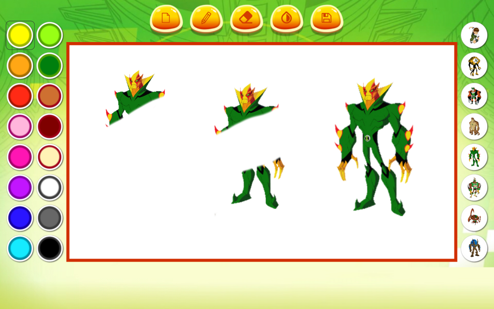 اسکرین شات 3 بازی ‏نقاشی با بن تن