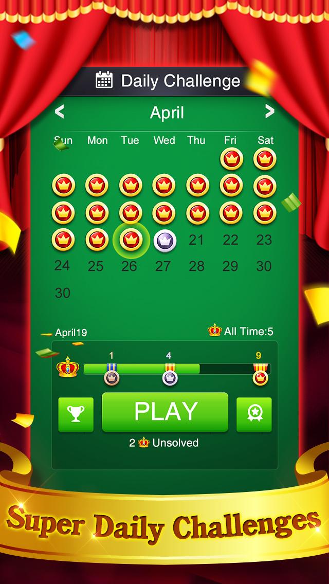 اسکرین شات 2 بازی Pyramid Solitaire