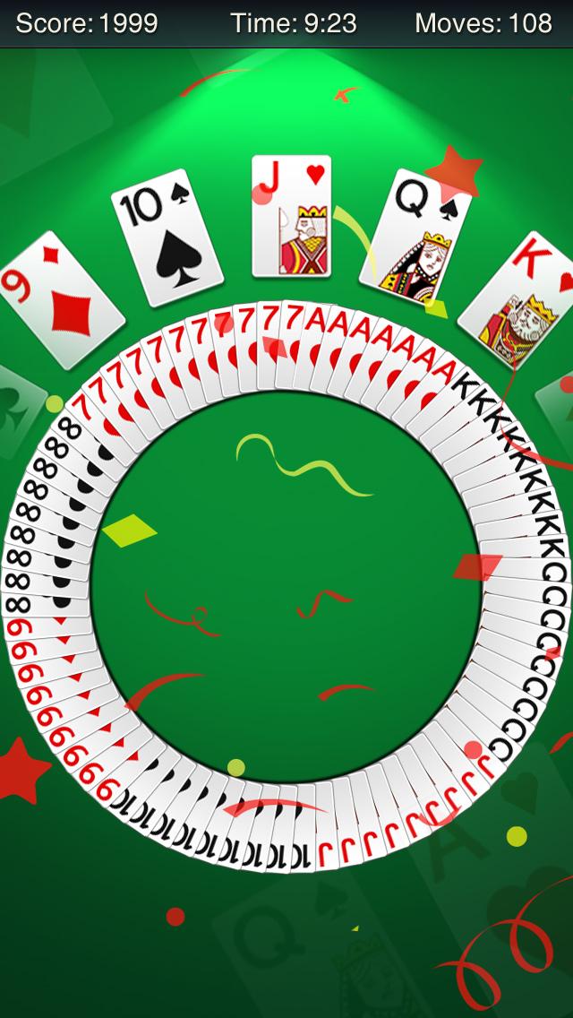 اسکرین شات 3 بازی Pyramid Solitaire