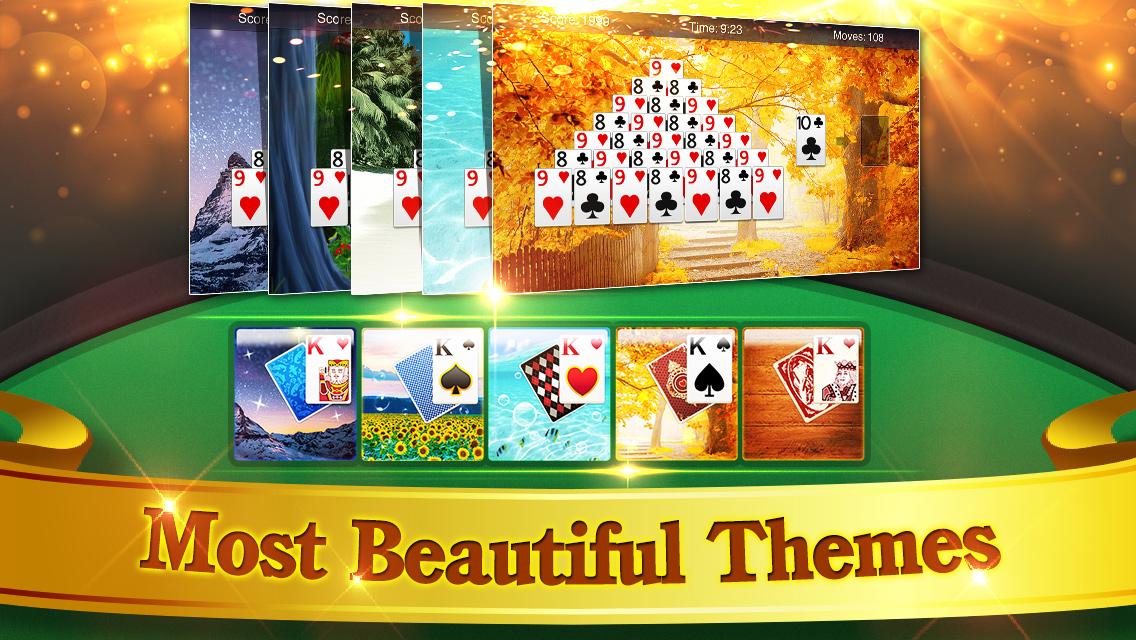 اسکرین شات 8 بازی Pyramid Solitaire