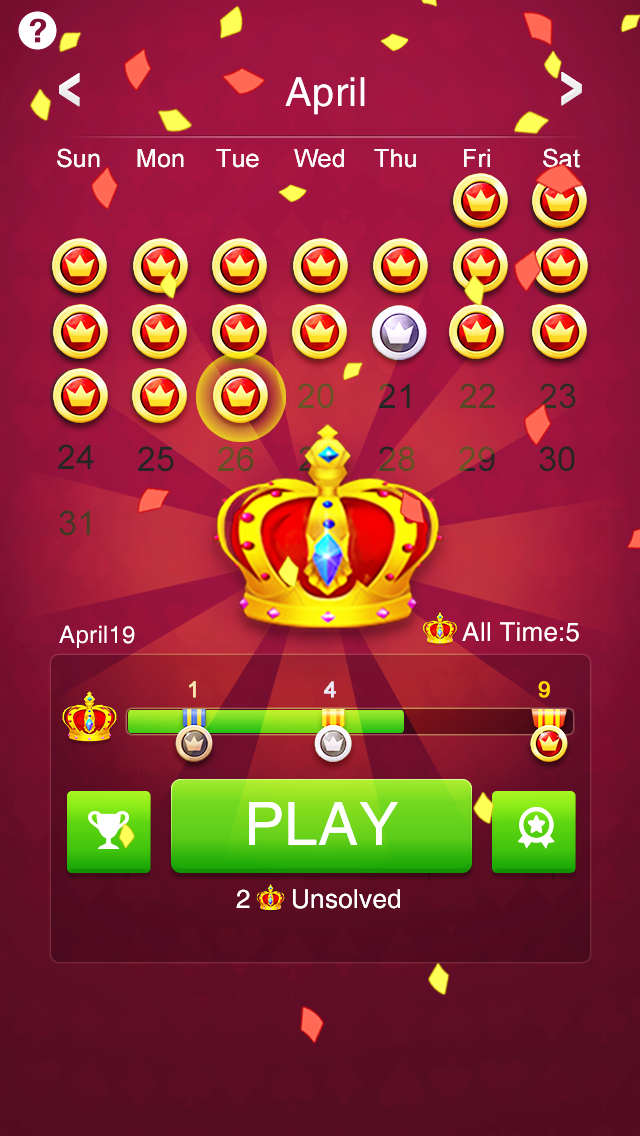 اسکرین شات 4 بازی Solitaire: Daily Challenges