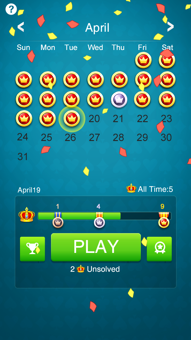 اسکرین شات 3 بازی Solitaire: Daily Challenges
