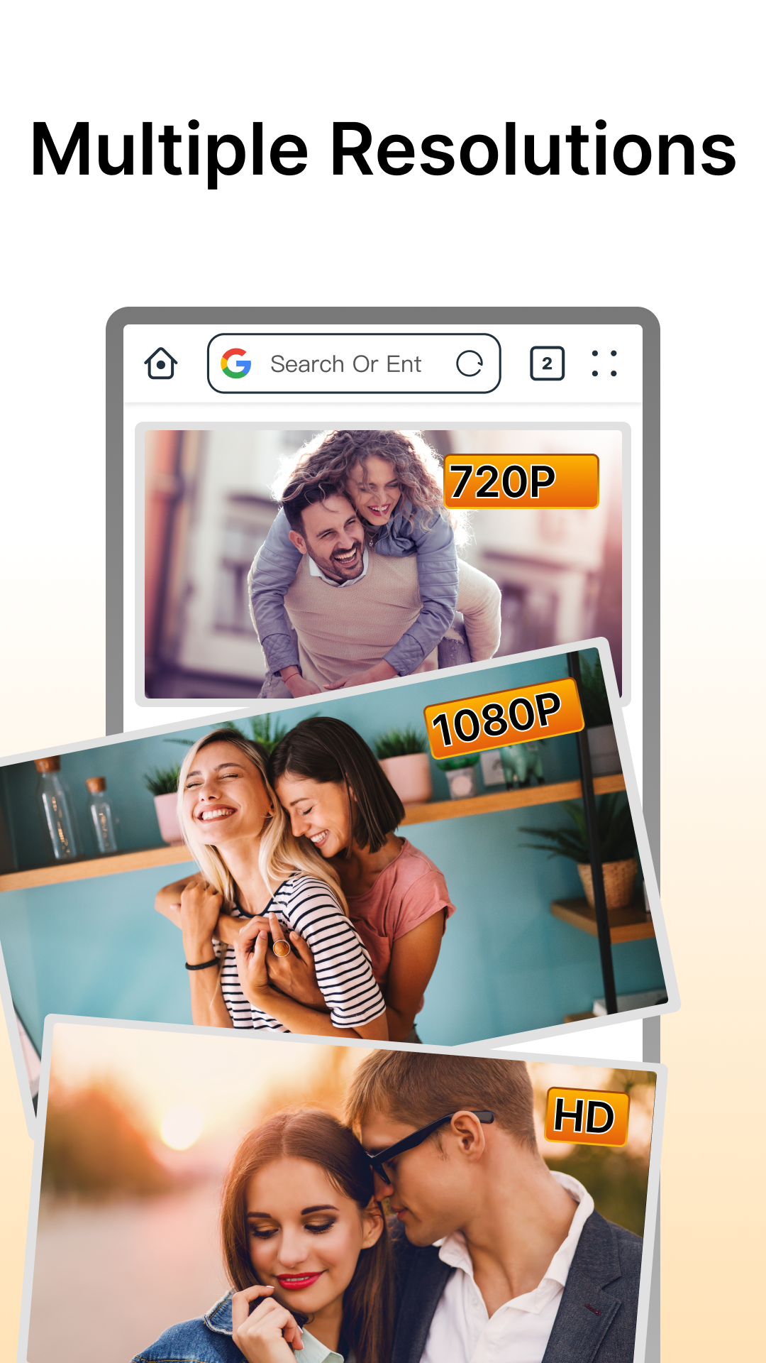 اسکرین شات 3 برنامه Fast Downloader - Video Player
